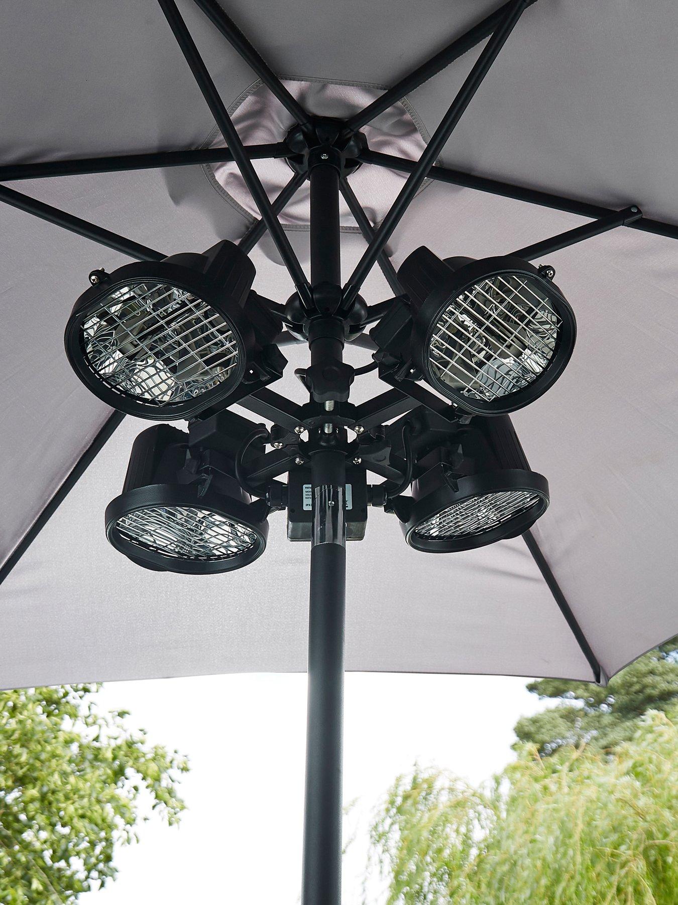 Image 4 of 6 of Radiant Ruby 4x450W Alum D/C Parasol Heater