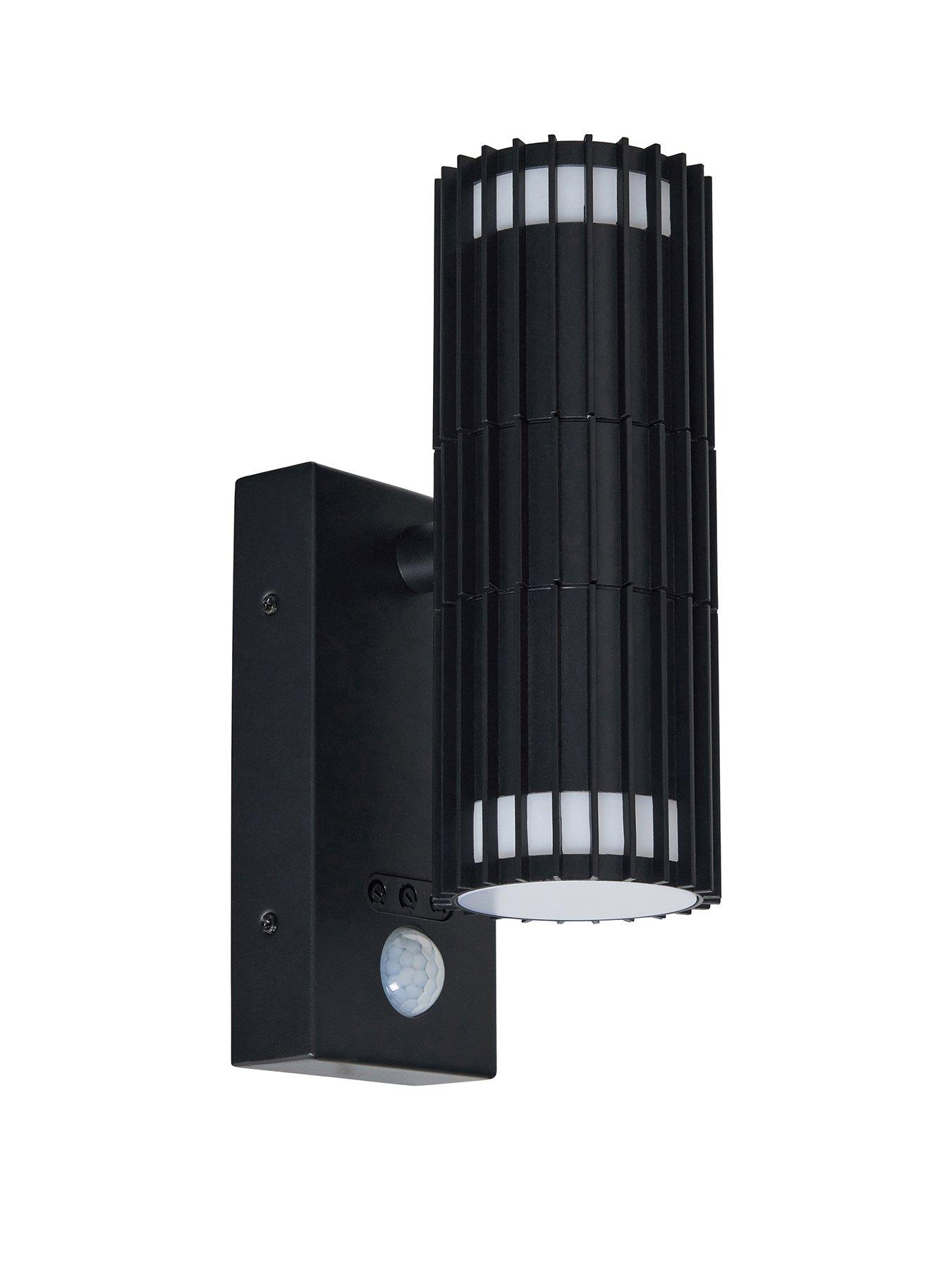 zinc-muto-2-light-gu10-up-amp-down-wl-w-pir-ip65-blackstillFront