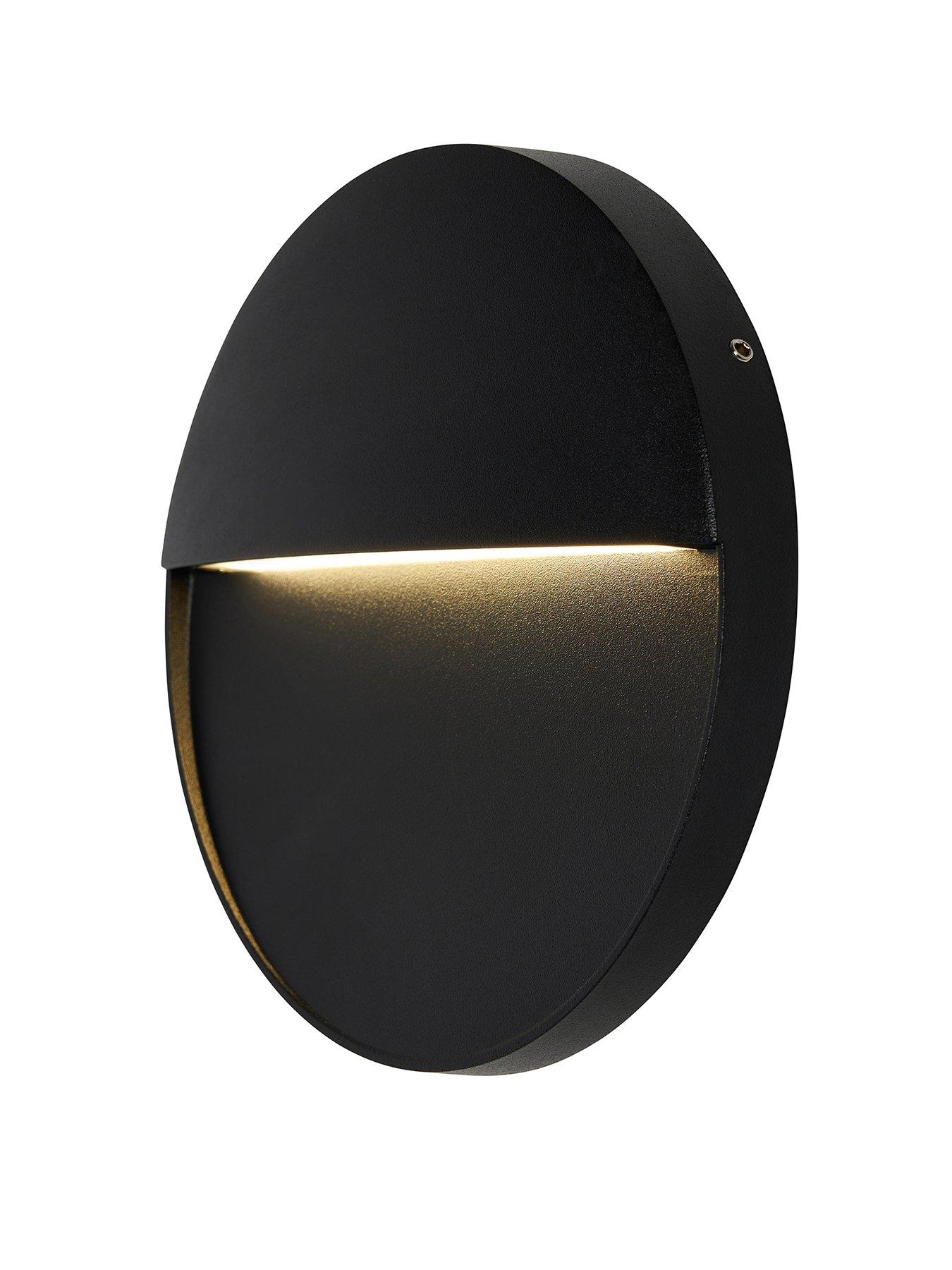 Image 3 of 7 of Zinc Onza 6w LED Rnd 16cm Guide Light Large IP54 Black