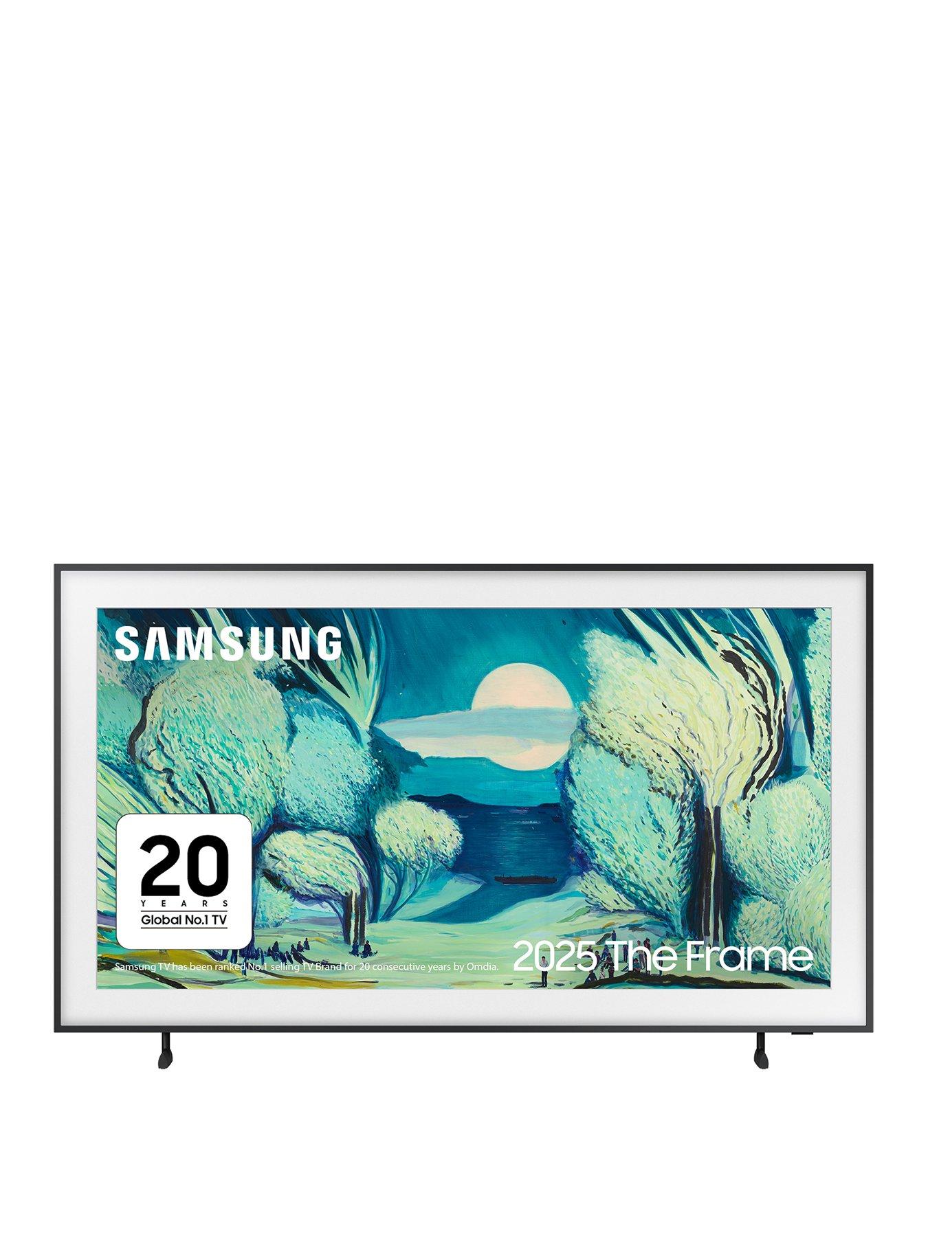 Samsung QE65LS03F, 65 Inch The Frame, QLED AI Smart TV with Art Mode  &  Wall Mount