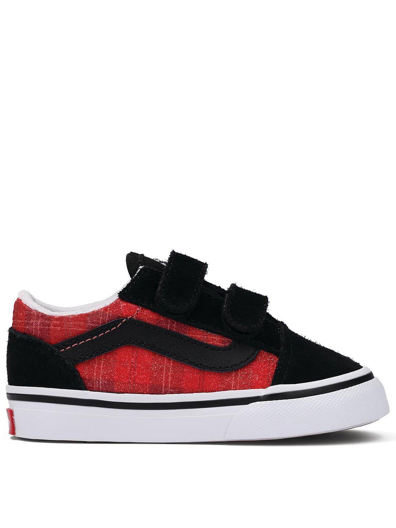 Vans Toddler Old Skool Velcro Trainers -  Multi
