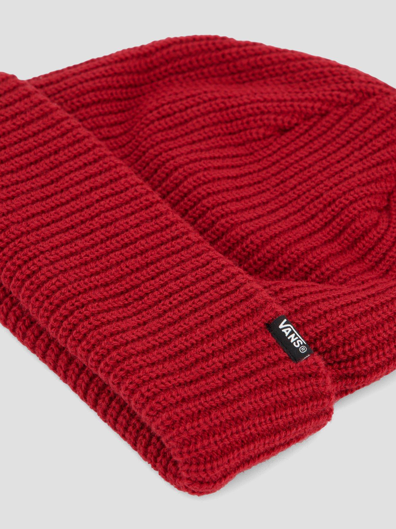 Image 3 of 4 of Vans Unisex Core Basic Cuff Beanie - Red