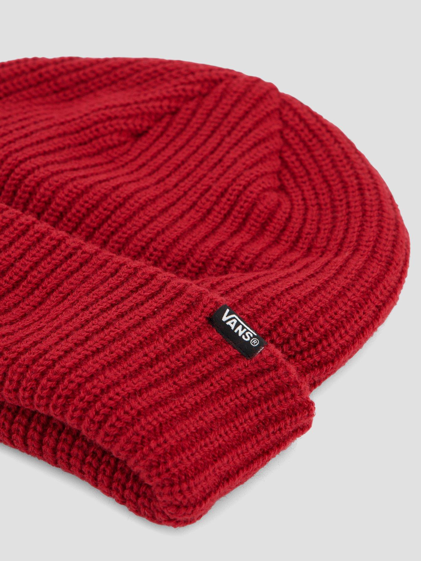 Image 4 of 4 of Vans Unisex Core Basic Cuff Beanie - Red