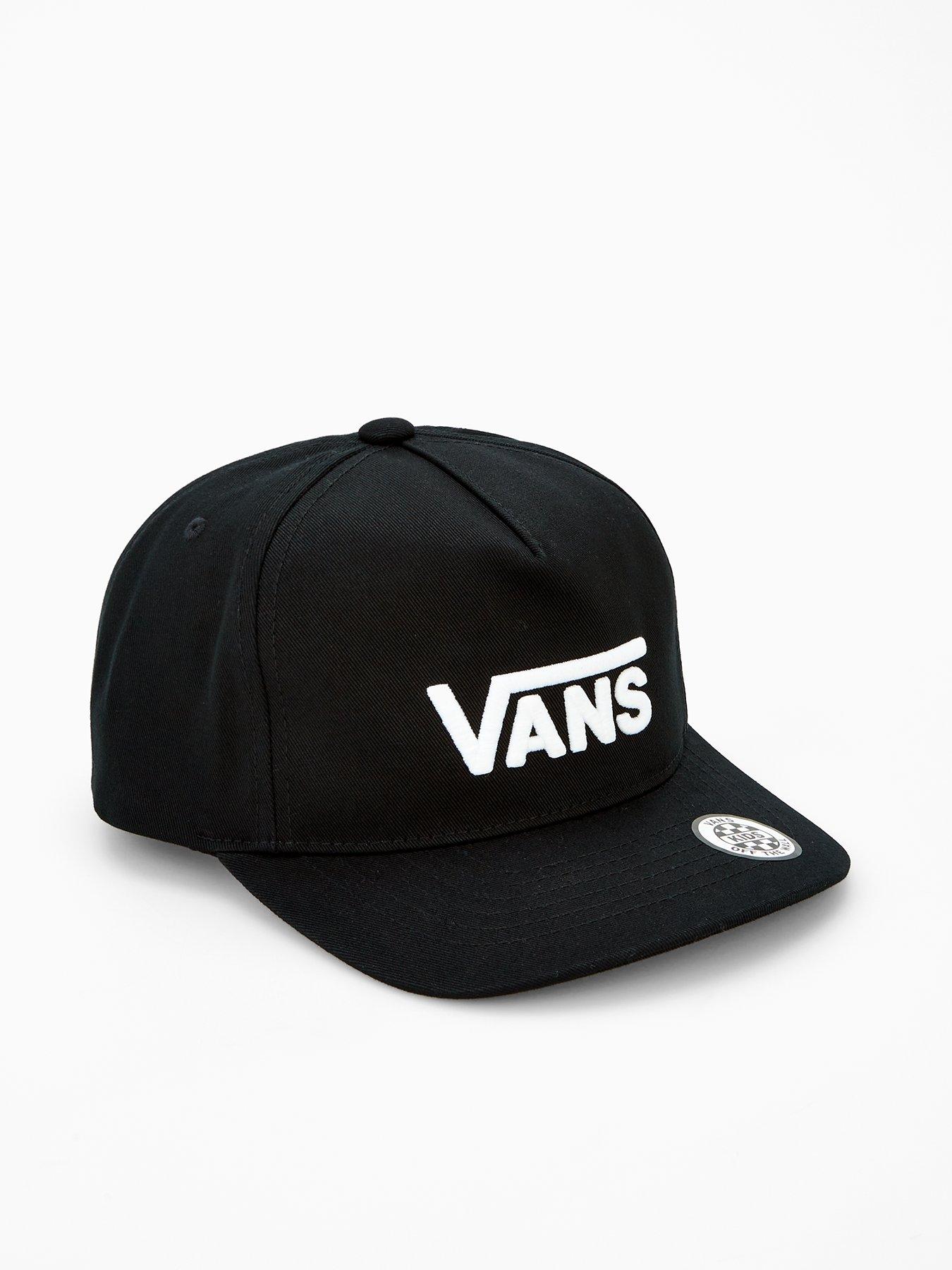 Vans Junior Drop V Logo Snapback - Black