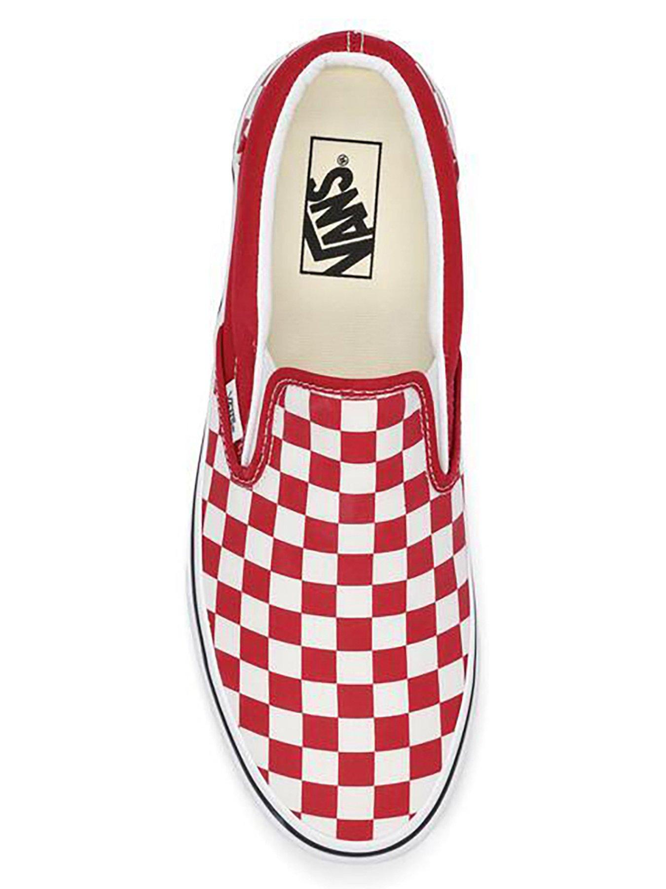Image 2 of 2 of Vans Unisex Classic Slip-On Trainers - Red