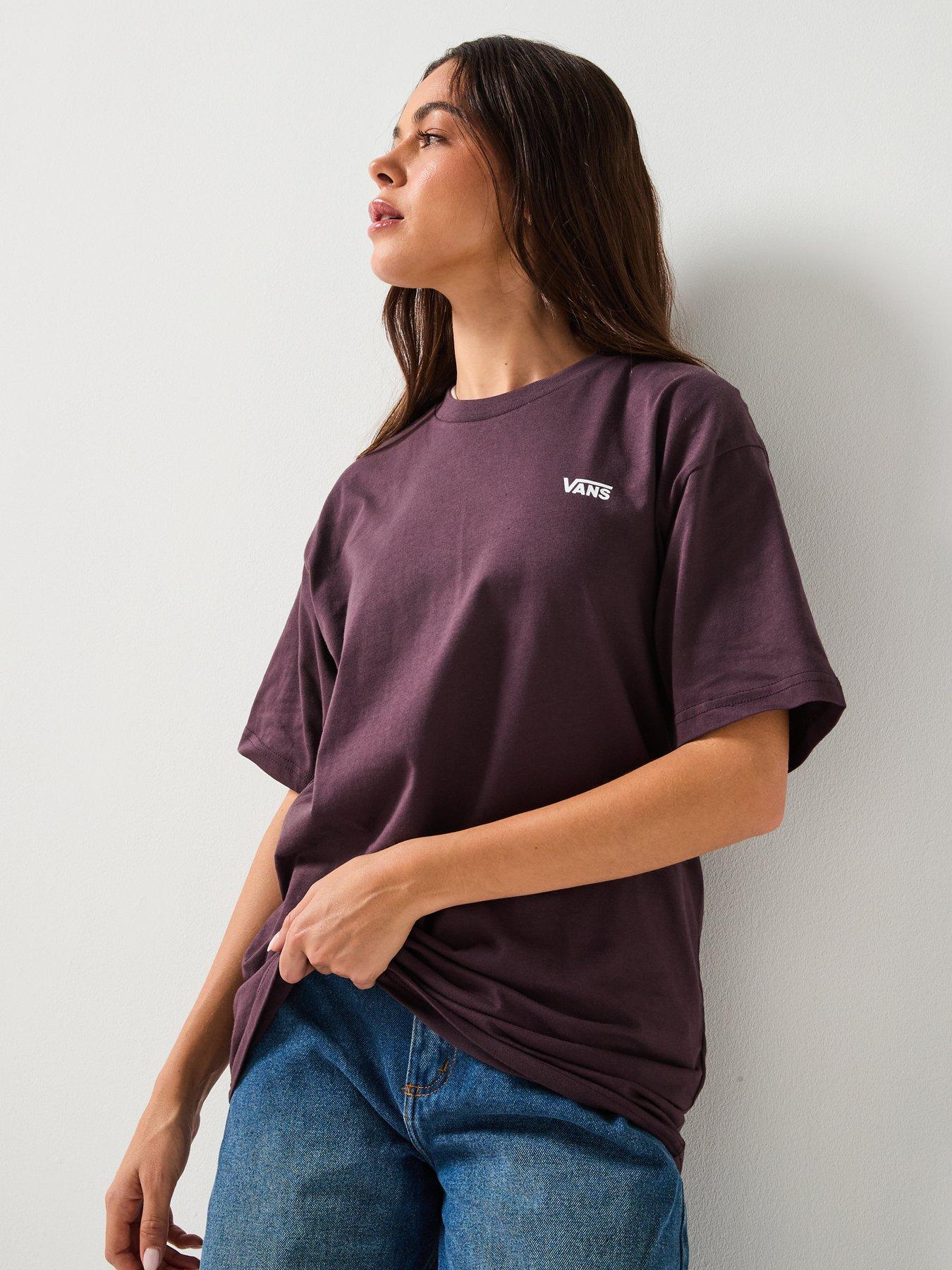 vans-womens-left-chest-logo-embroided-t-shirt-dark-greydetail