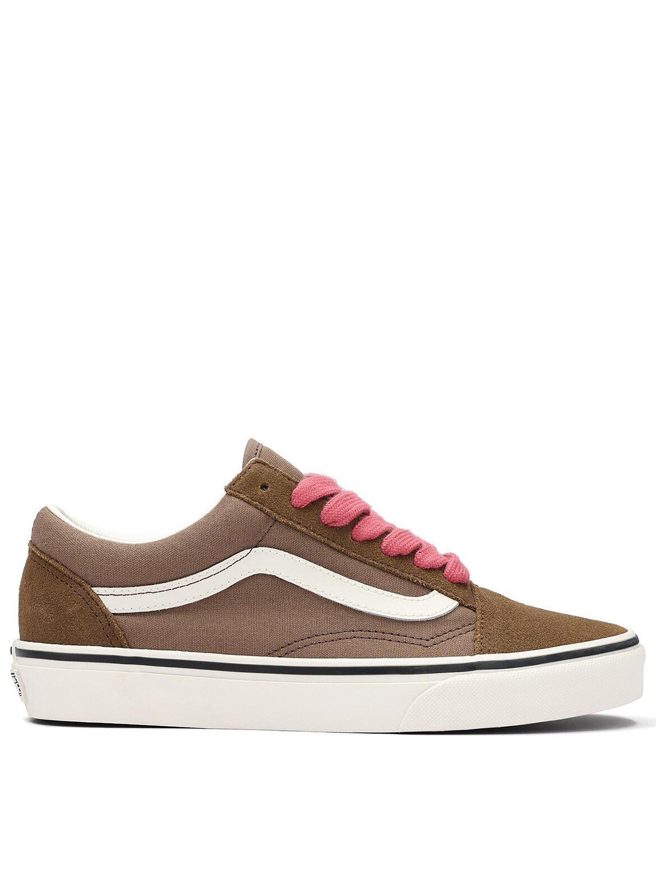 Image 1 of 3 of Vans Womens Old Skool Trainers - Brown