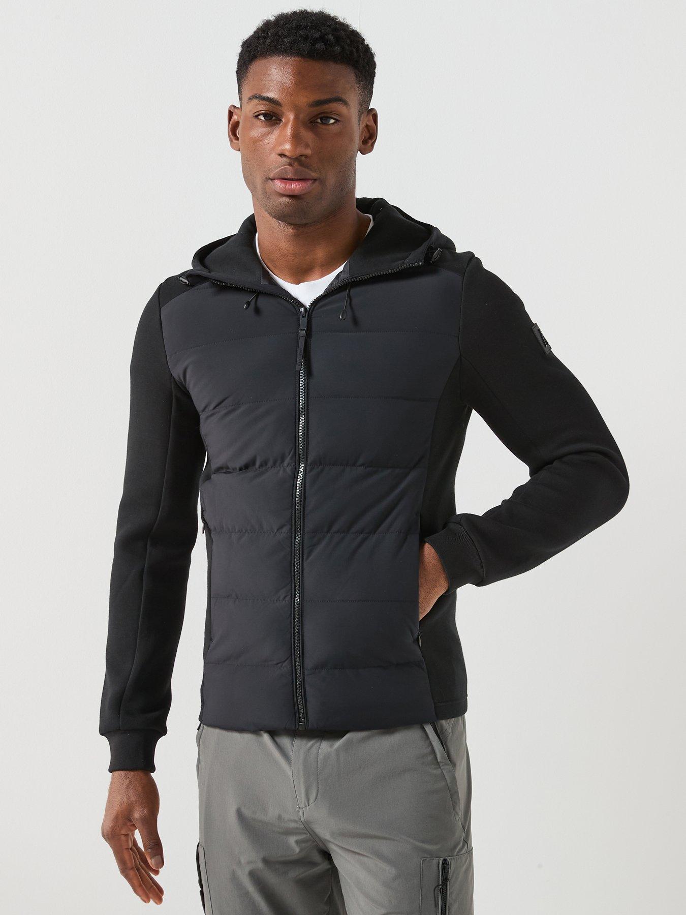 alessandro-zavetti-mancini-seersucker-funnel-neck-hybrid-jacket-black