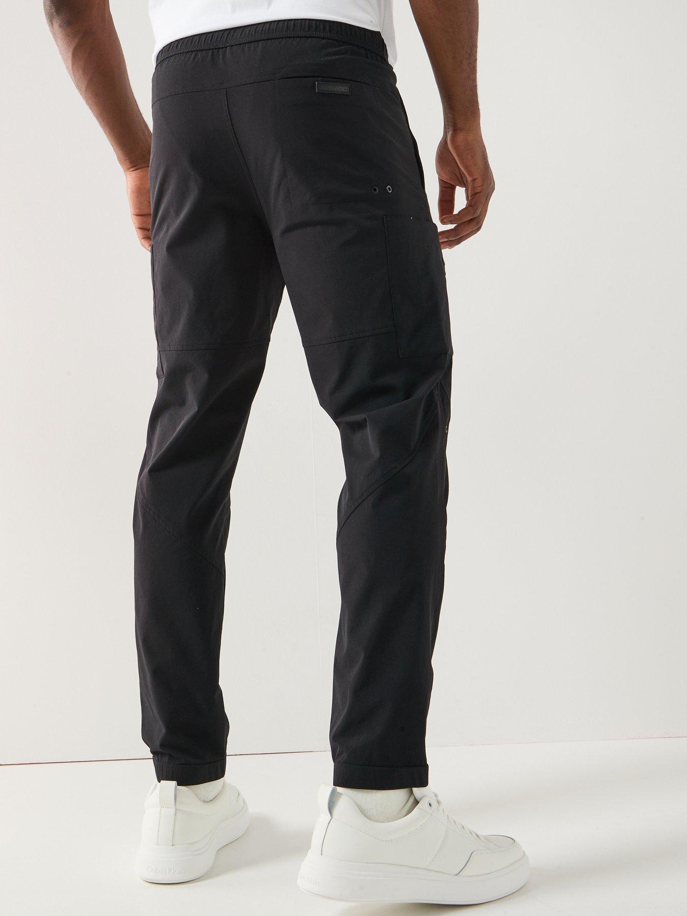 Image 2 of 5 of Alessandro Zavetti Saverio Cargo Pants - Black