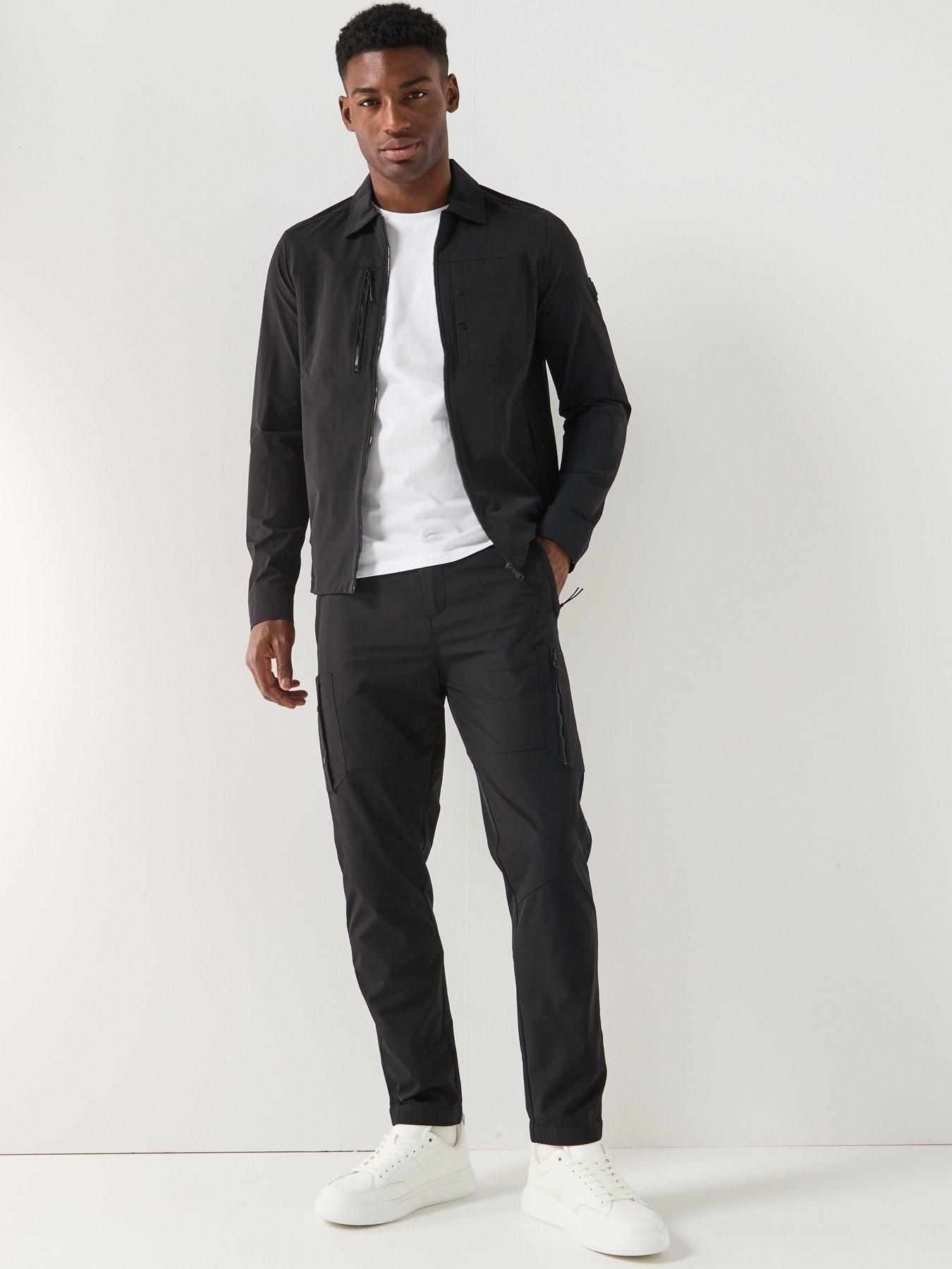 Image 3 of 5 of Alessandro Zavetti Saverio Cargo Pants - Black