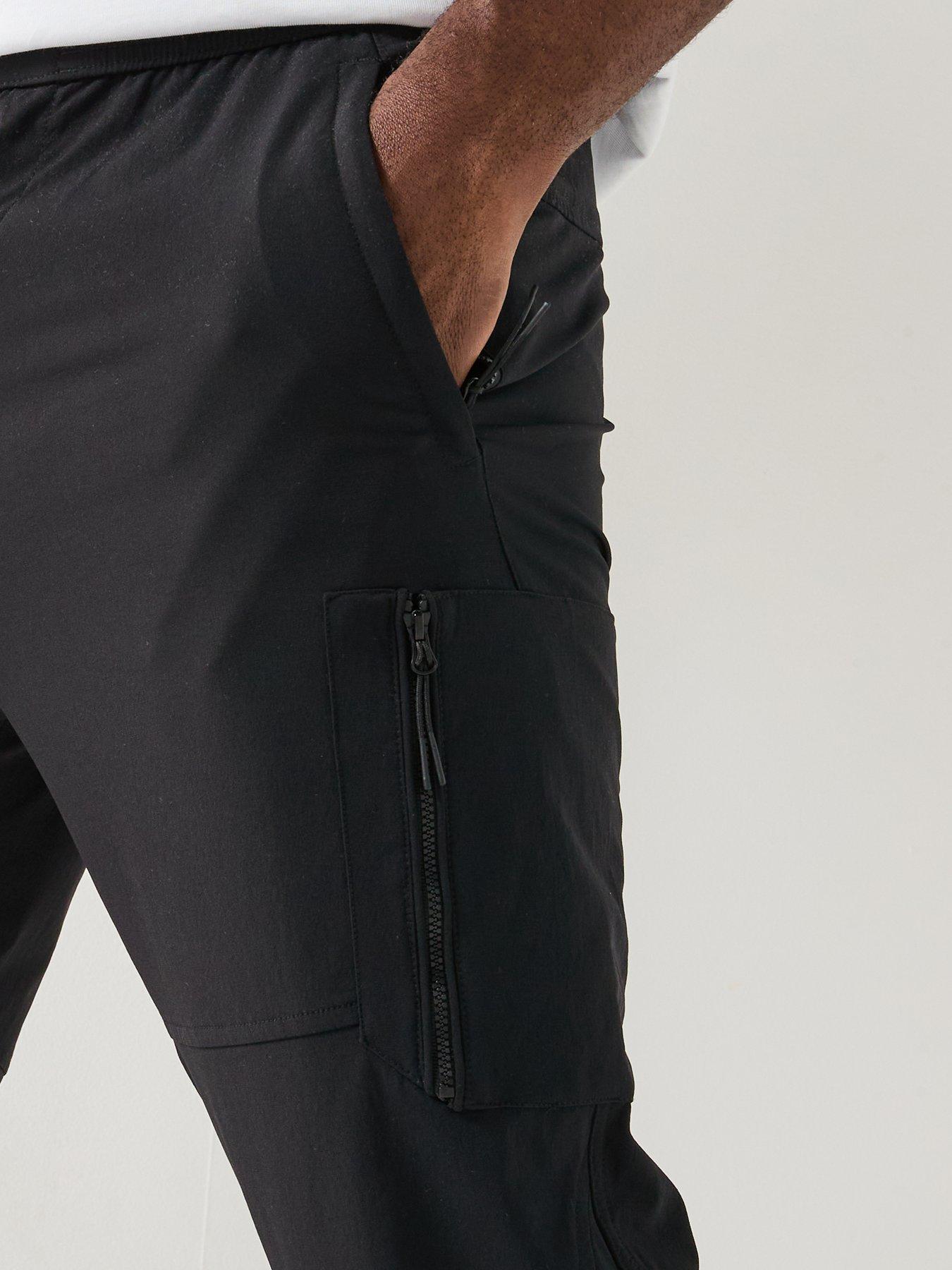Image 5 of 5 of Alessandro Zavetti Saverio Cargo Pants - Black