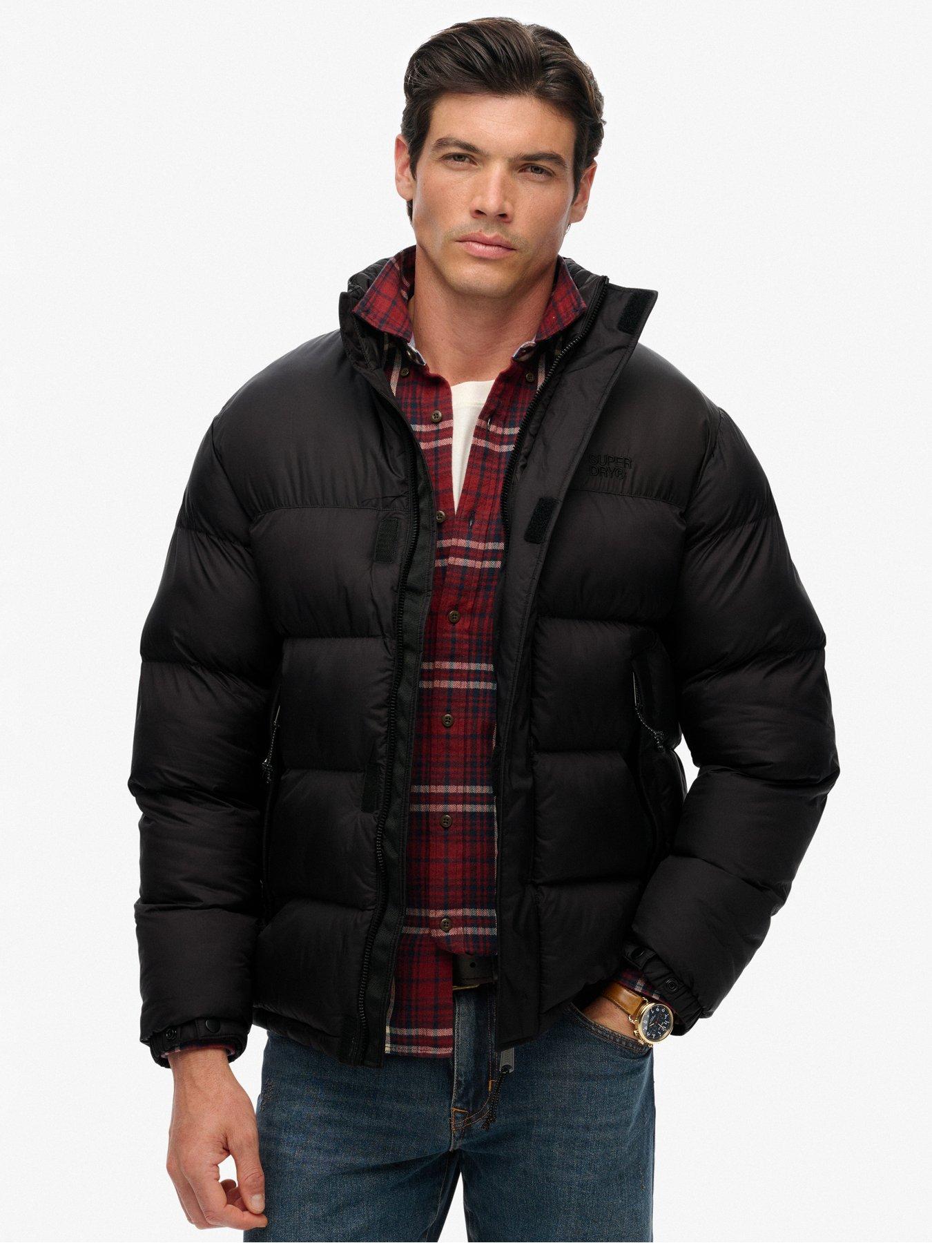 Image 5 of 6 of Superdry Non Hooded Tech Padded Jacket - Black