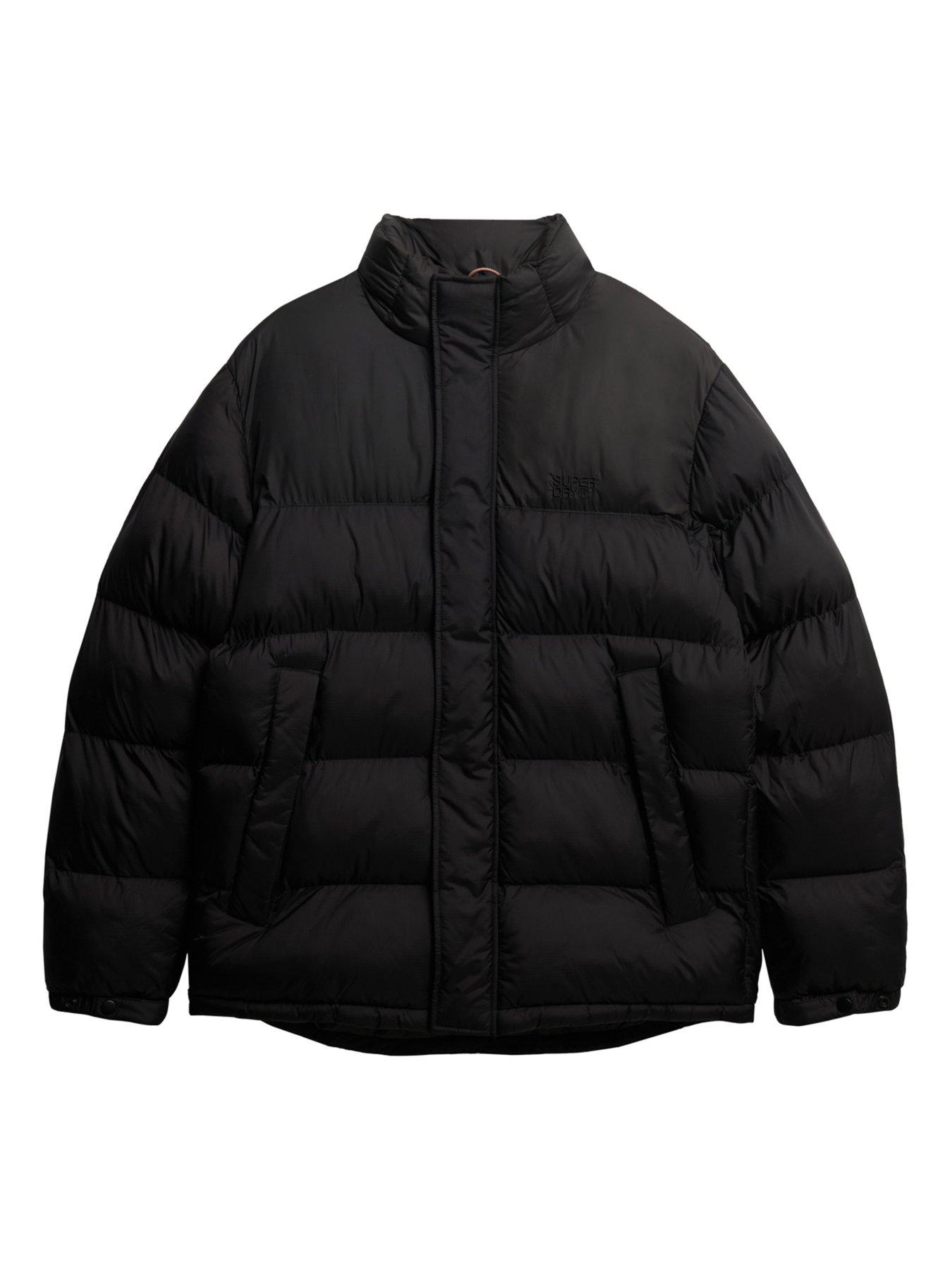 Image 6 of 6 of Superdry Non Hooded Tech Padded Jacket - Black