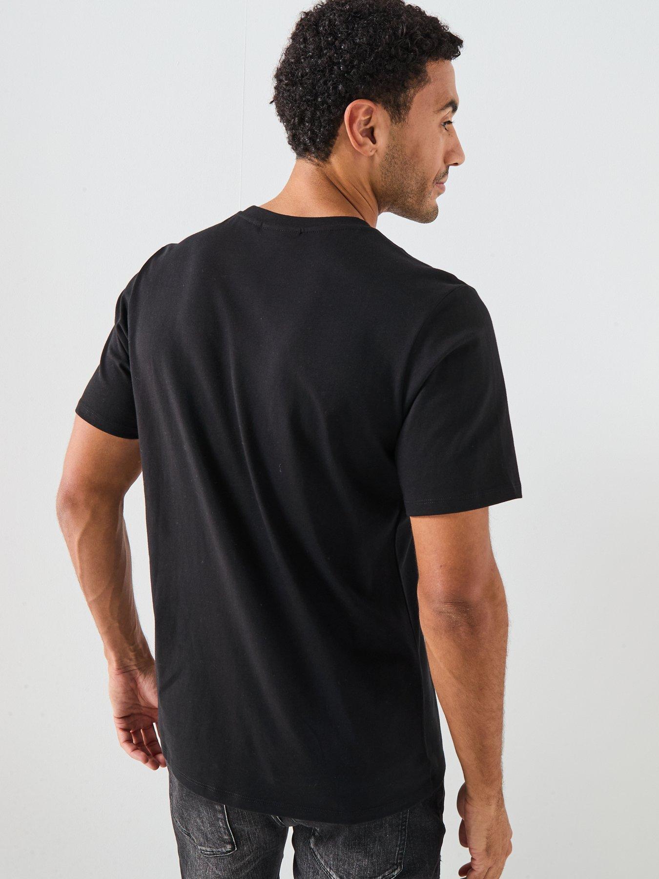 Image 2 of 4 of Alessandro Zavetti Centro Short Sleeve T-Shirt - Black