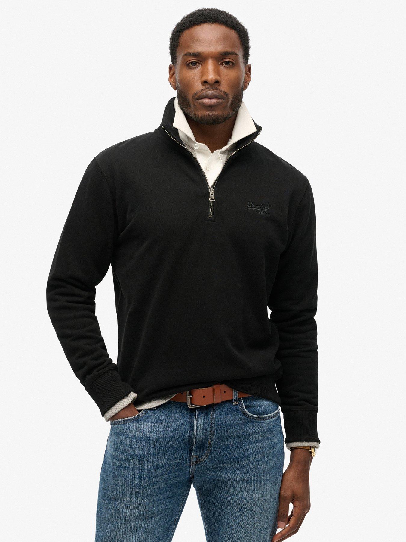 superdry-essential-logo-henley-hoodie-blackfront