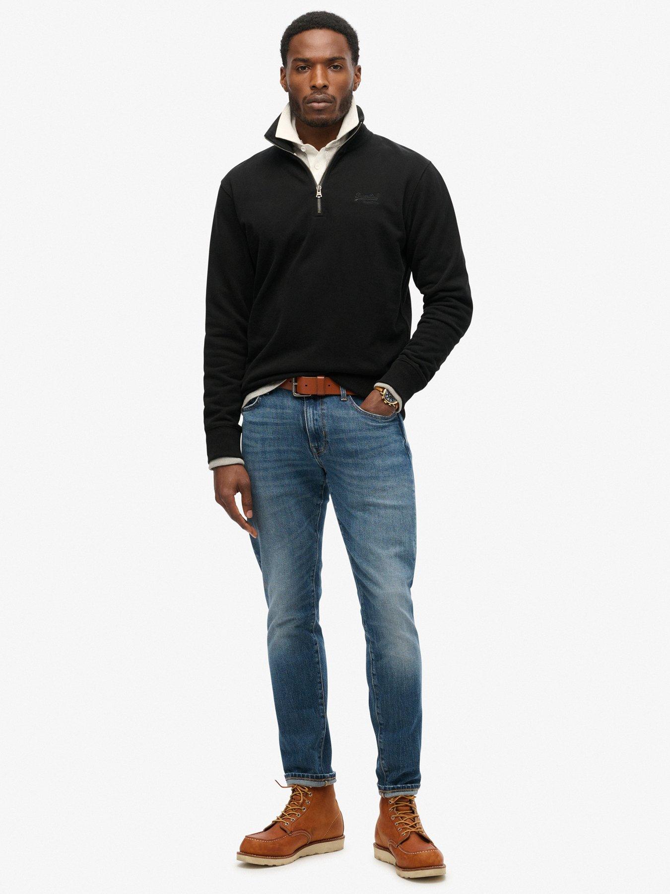 superdry-essential-logo-henley-hoodie-blackback