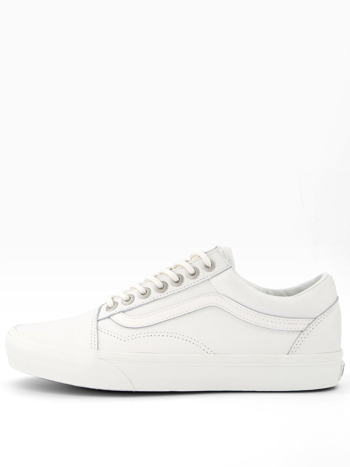 Vans Womens Old Skool Trainers - White