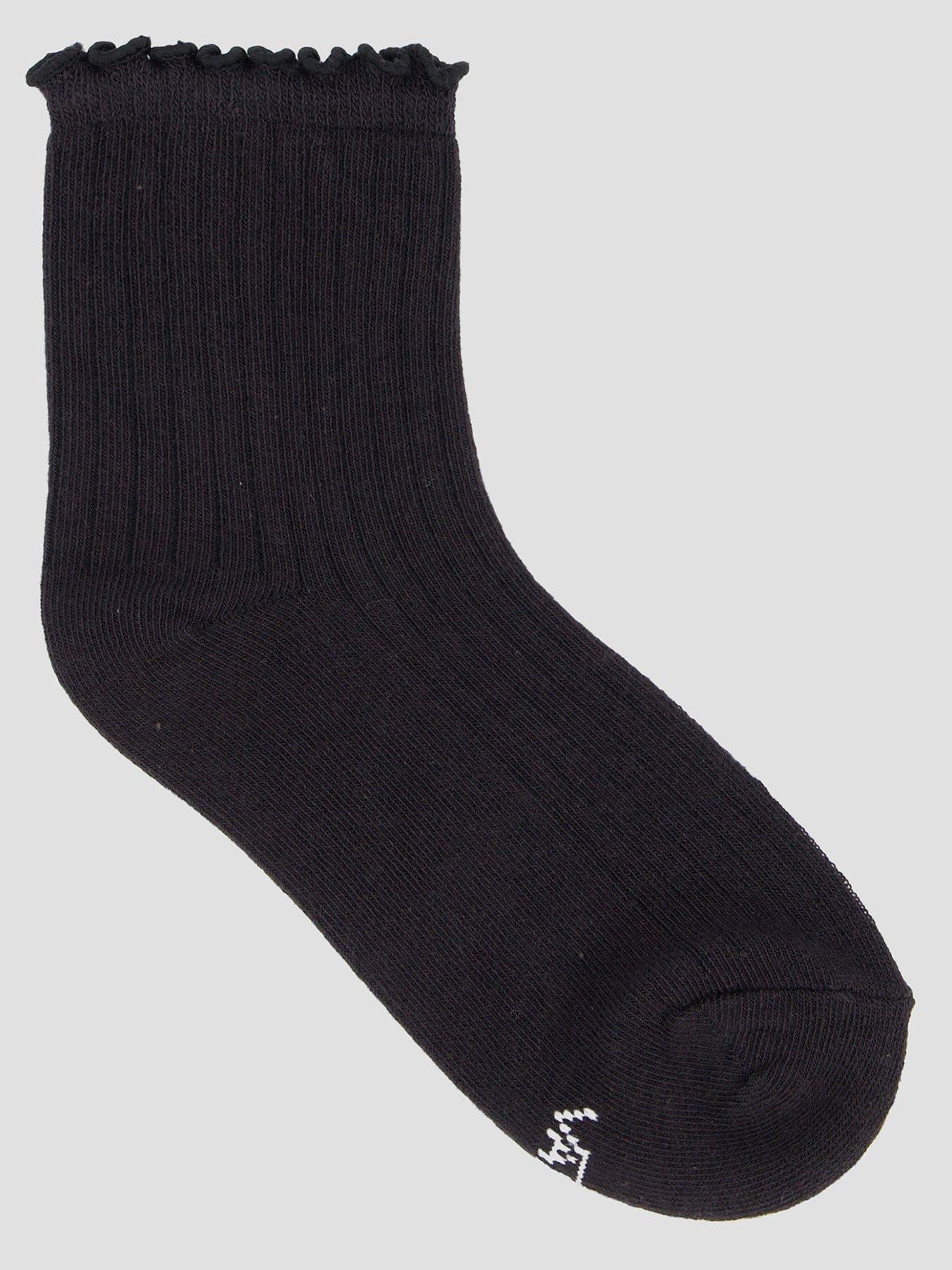 Image 1 of 4 of Vans Womens Lettuce Have It Half Crew Socks - Black