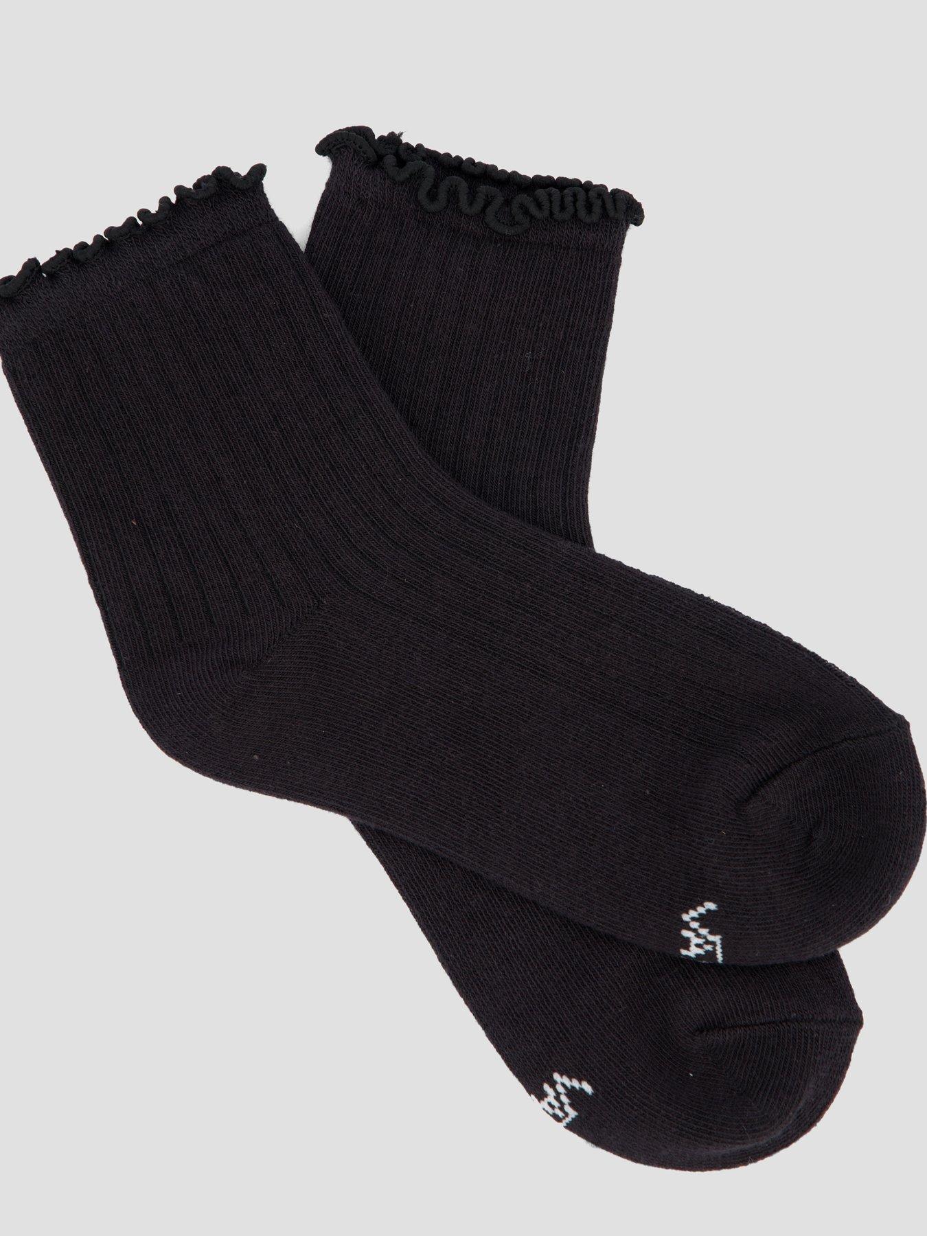 Image 4 of 4 of Vans Womens Lettuce Have It Half Crew Socks - Black