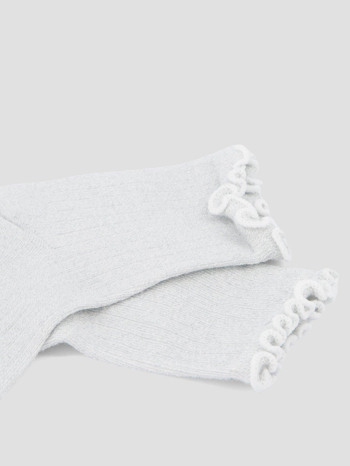 Image 3 of 4 of Vans Womens Lettuce Have It Half Crew Socks - Silver