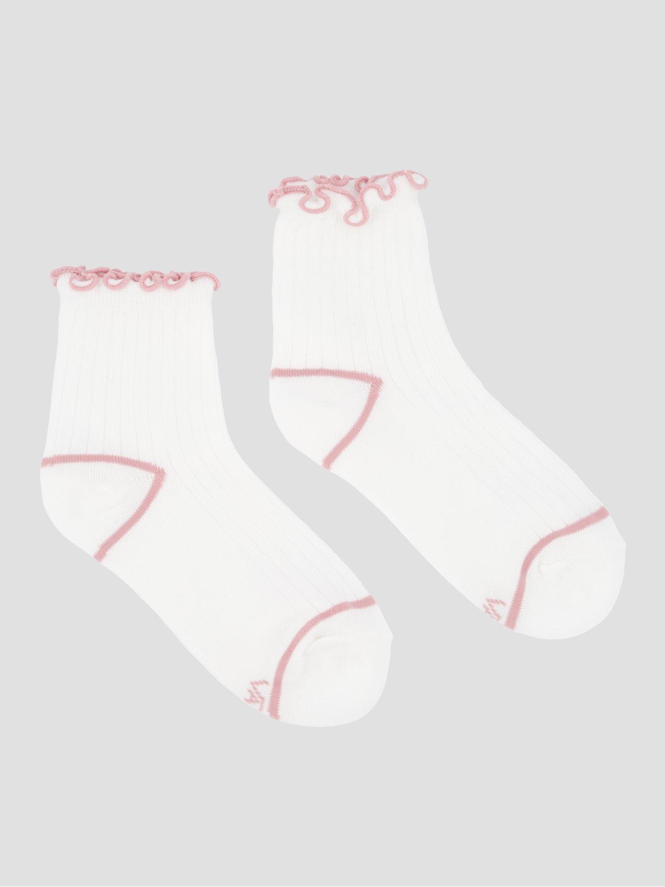 Image 2 of 4 of Vans Womens Lettuce Have It Half Crew Socks - White