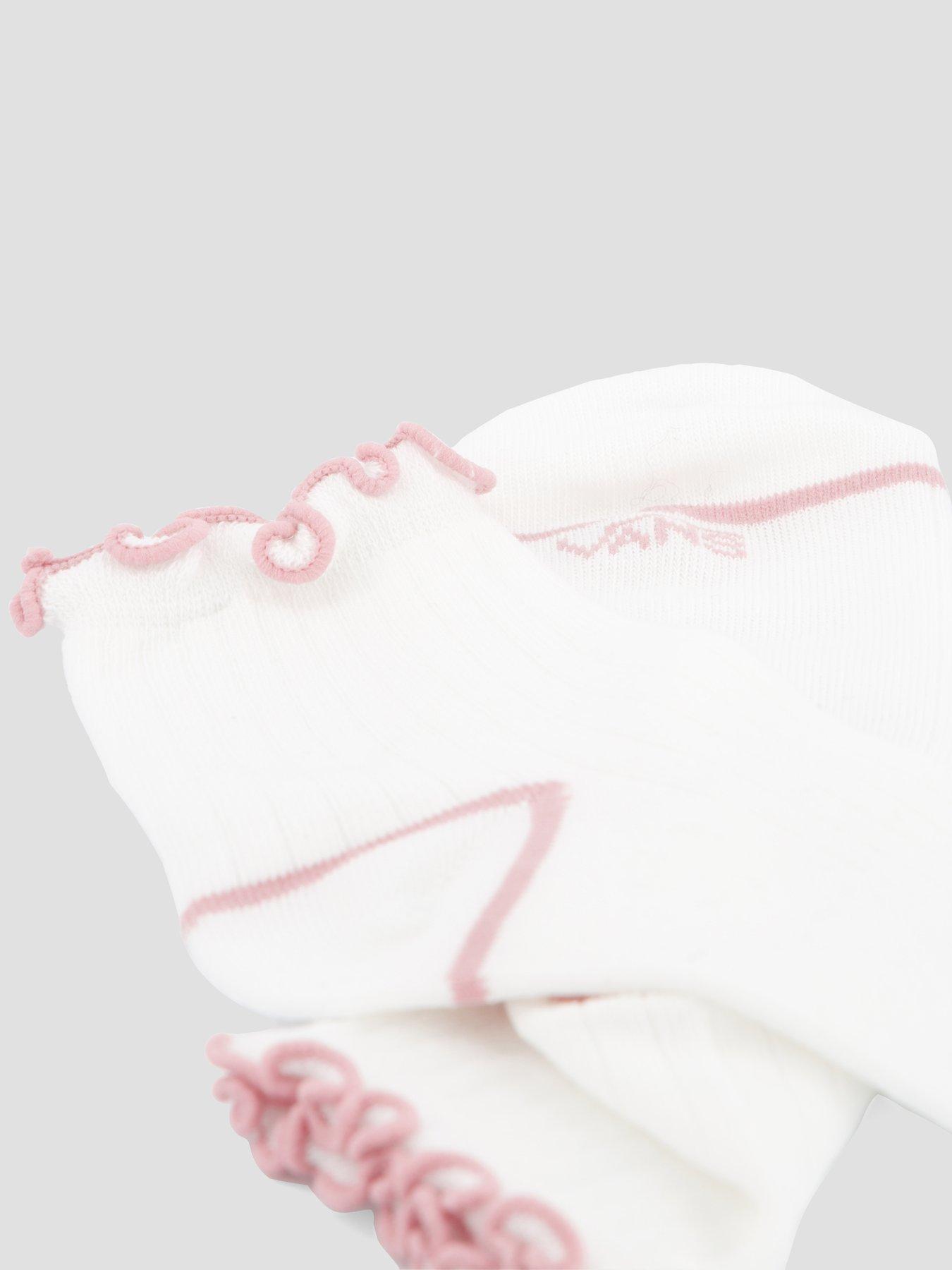 Image 3 of 4 of Vans Womens Lettuce Have It Half Crew Socks - White
