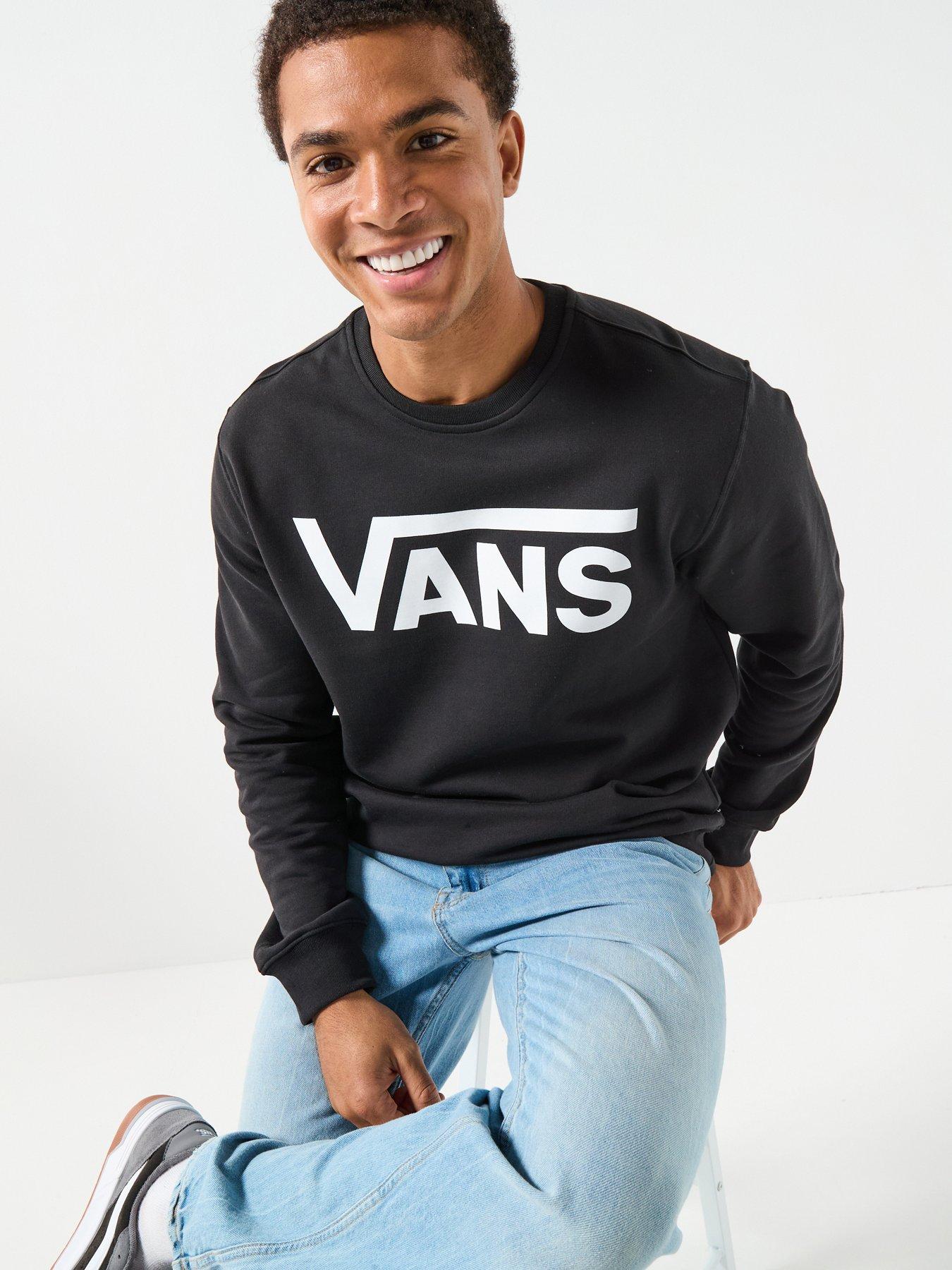 Vans Mens Classic Iii Crew - Black