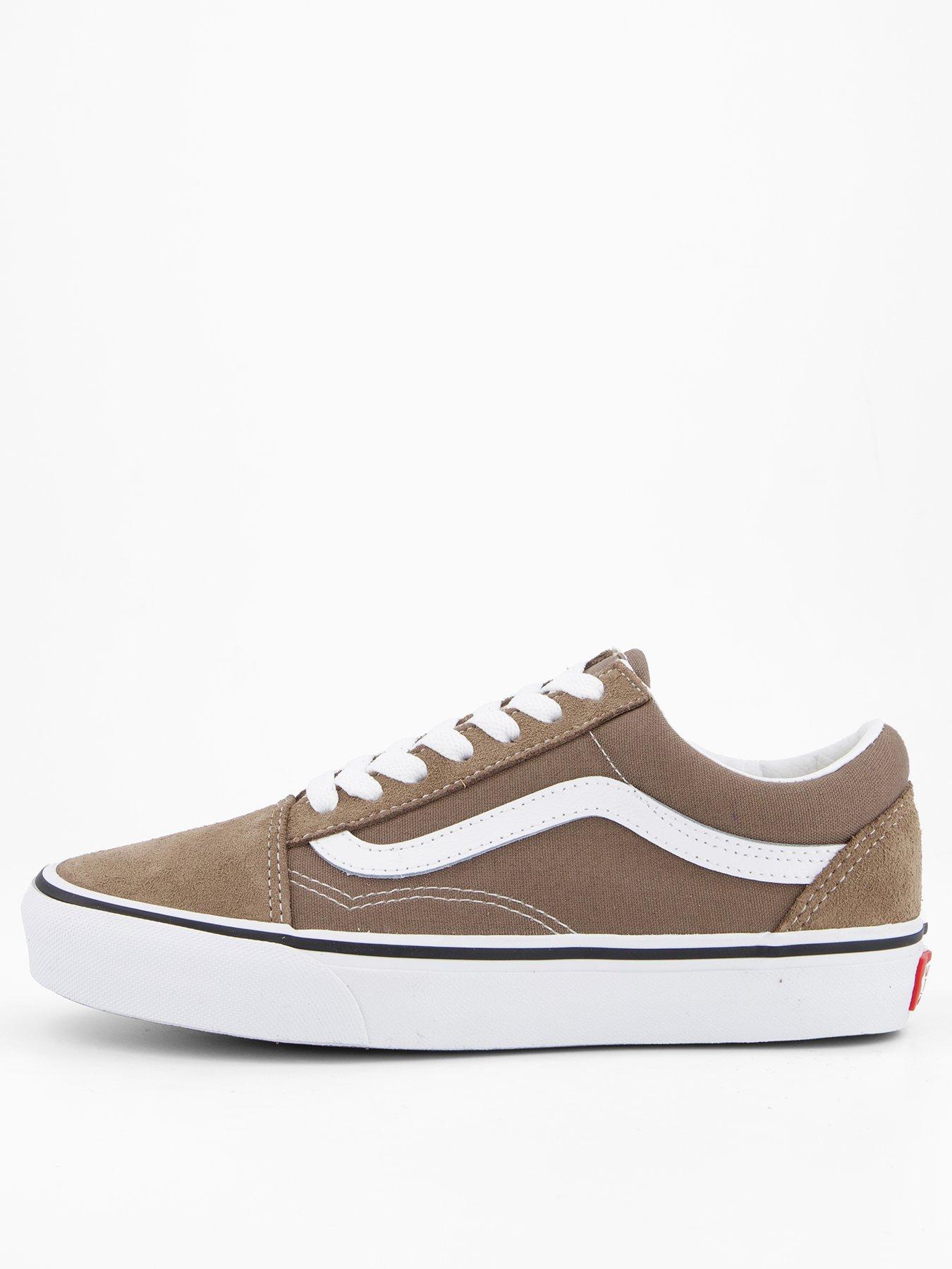 Image 1 of 7 of Vans Junior Old Skool Trainers - Brown