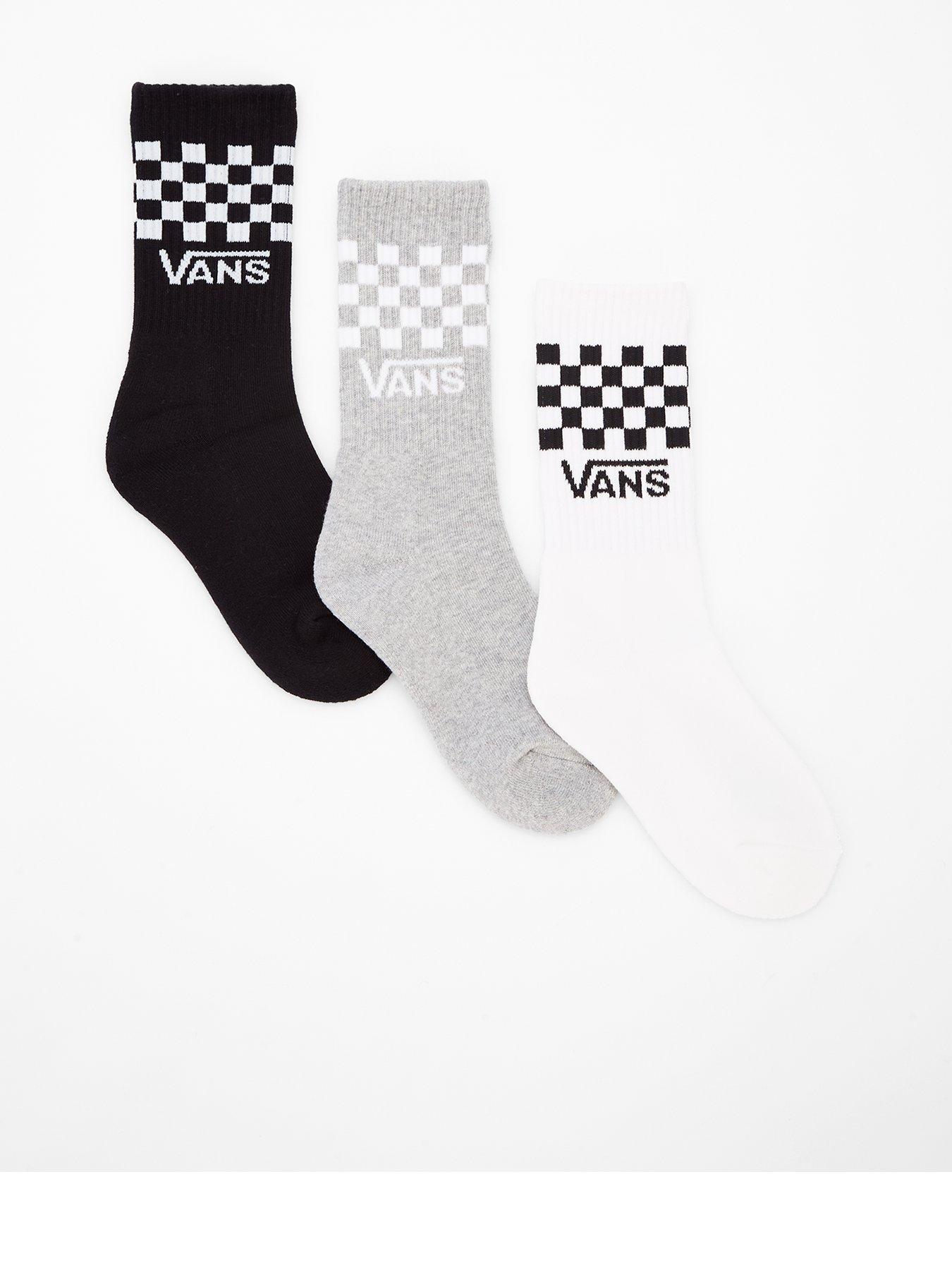 Vans Junior Classic Half Crew Socks - Black