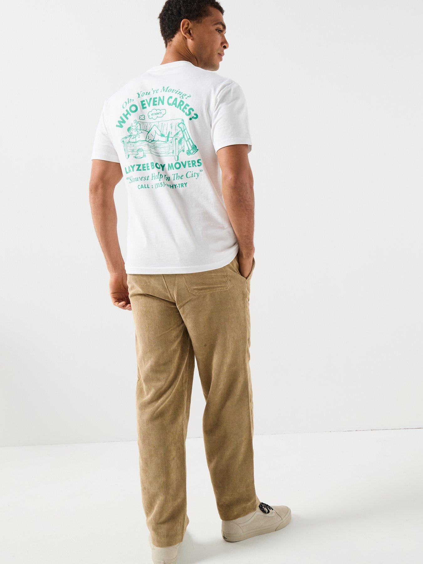 Image 2 of 6 of Vans Mens Moving Co Short Sleeve T-Shirt - White