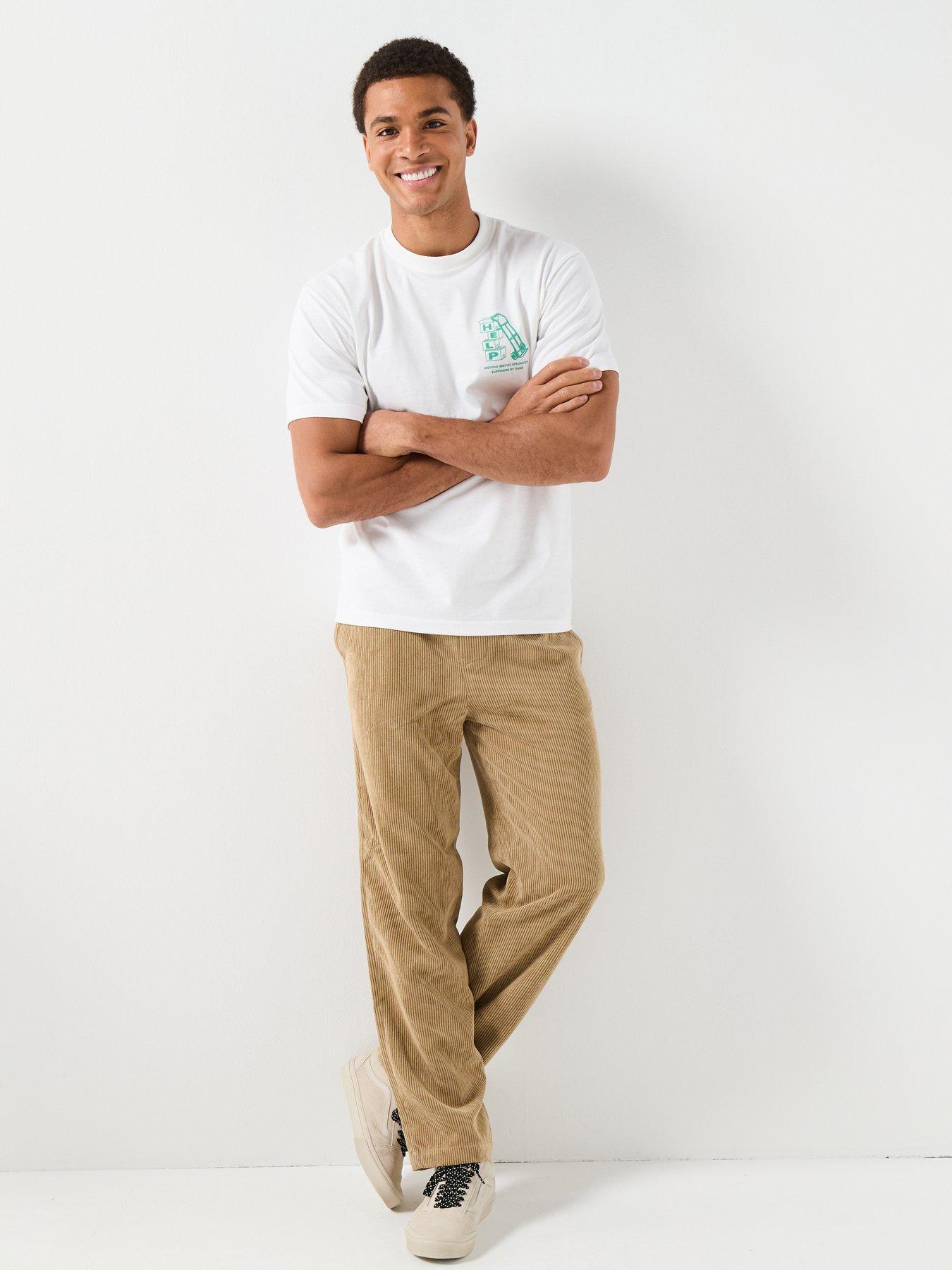Image 3 of 6 of Vans Mens Moving Co Short Sleeve T-Shirt - White