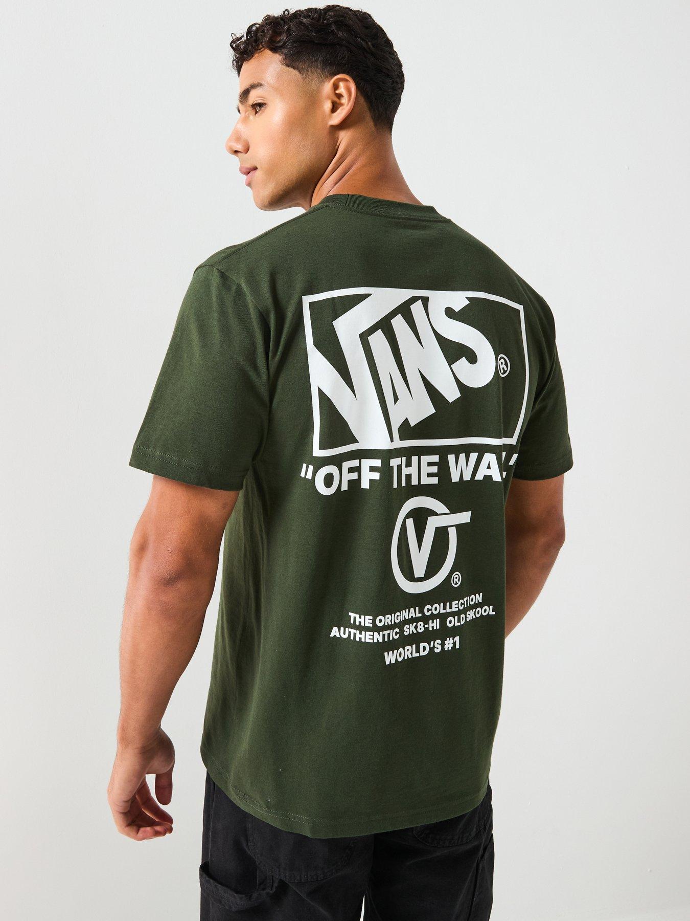 Vans Mens Stockpile Short Sleeve T-Shirt - Khaki Green