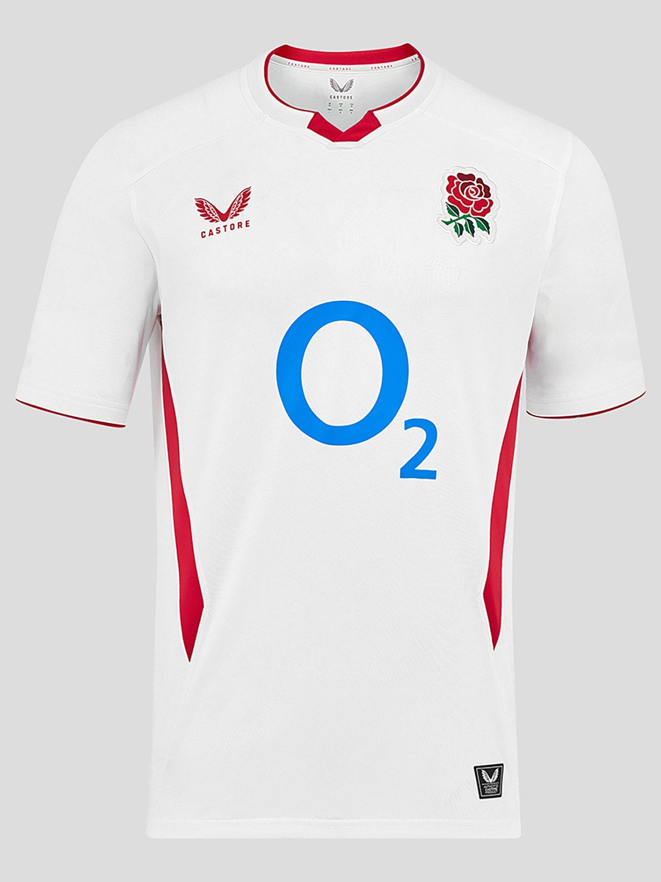 undefined Mens England Rugby Home Shirt - White