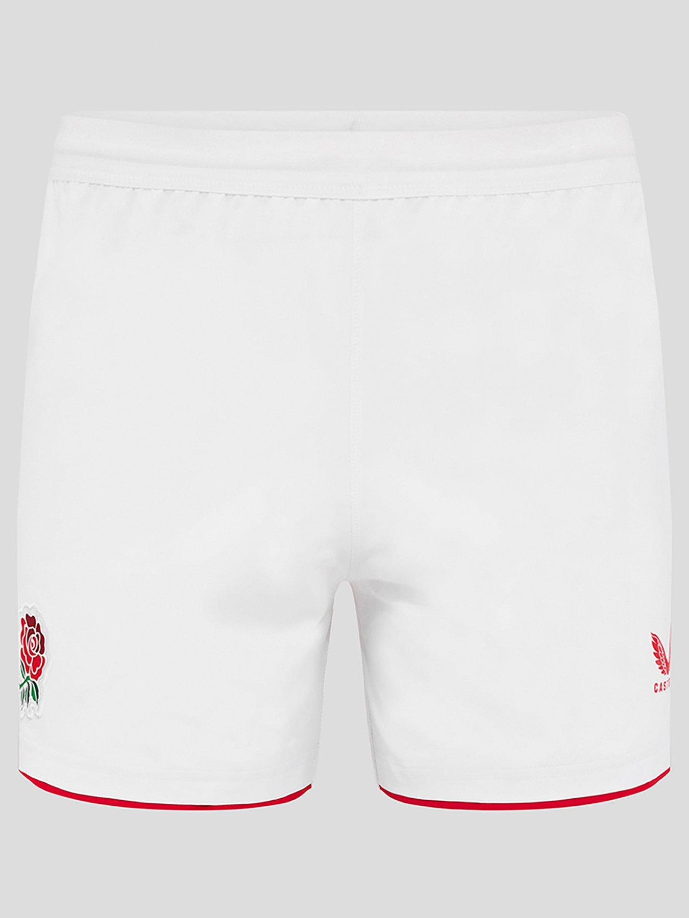 Castore Mens England Rugby Home Short - White