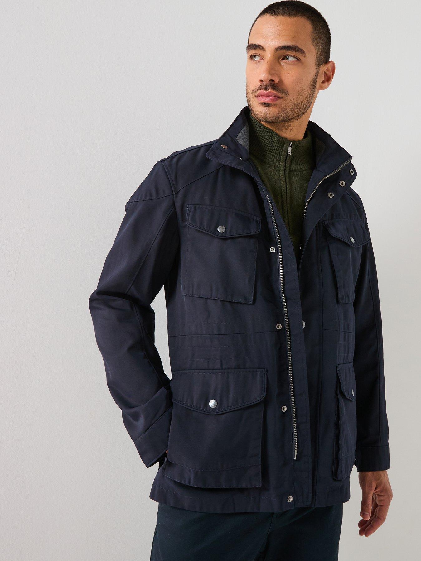 hackett-velospeed-mid-length-jacket-navyfront