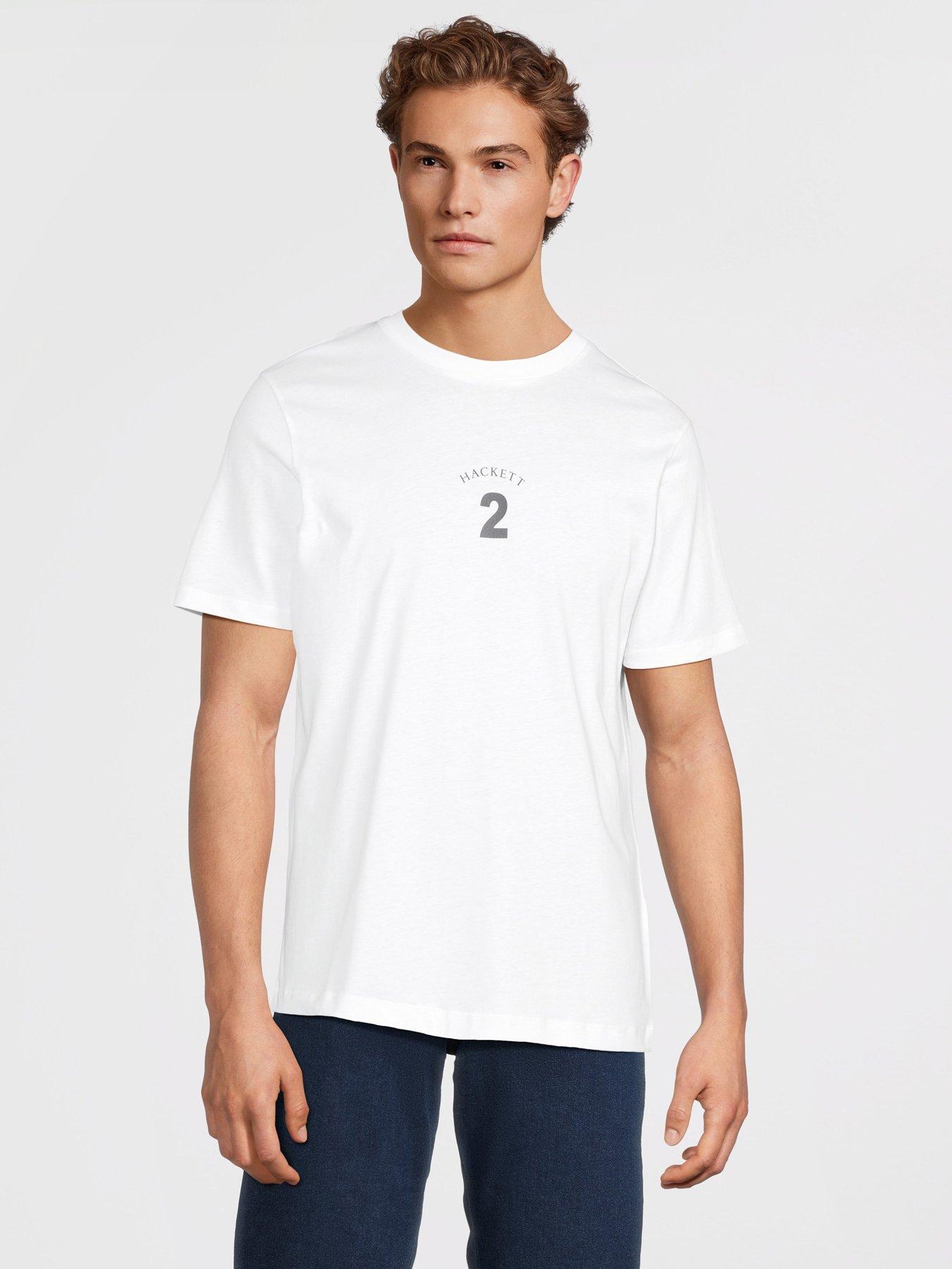 Hackett Heritage Number T-Shirt - White