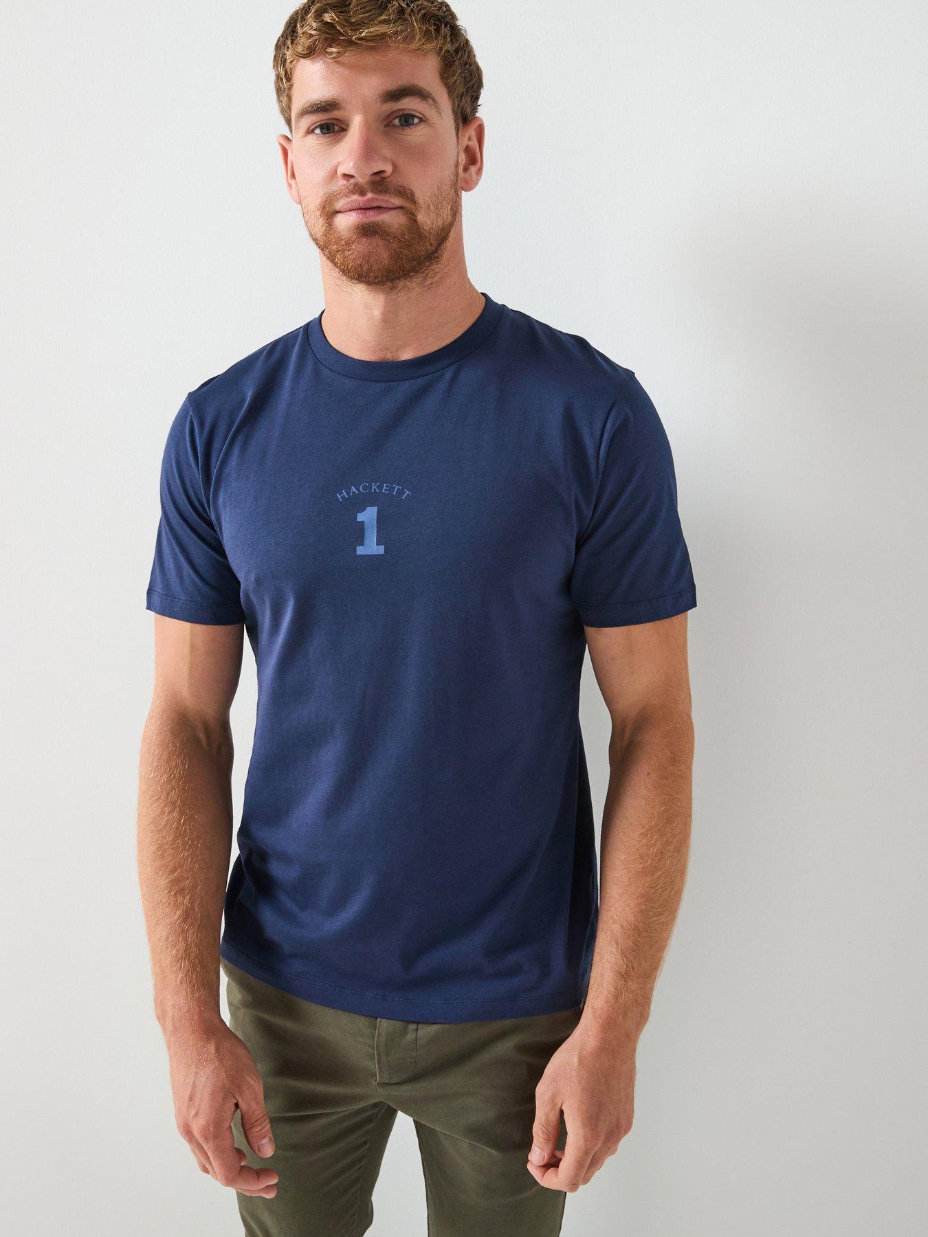 Hackett Heritage Number T-Shirt - Navy