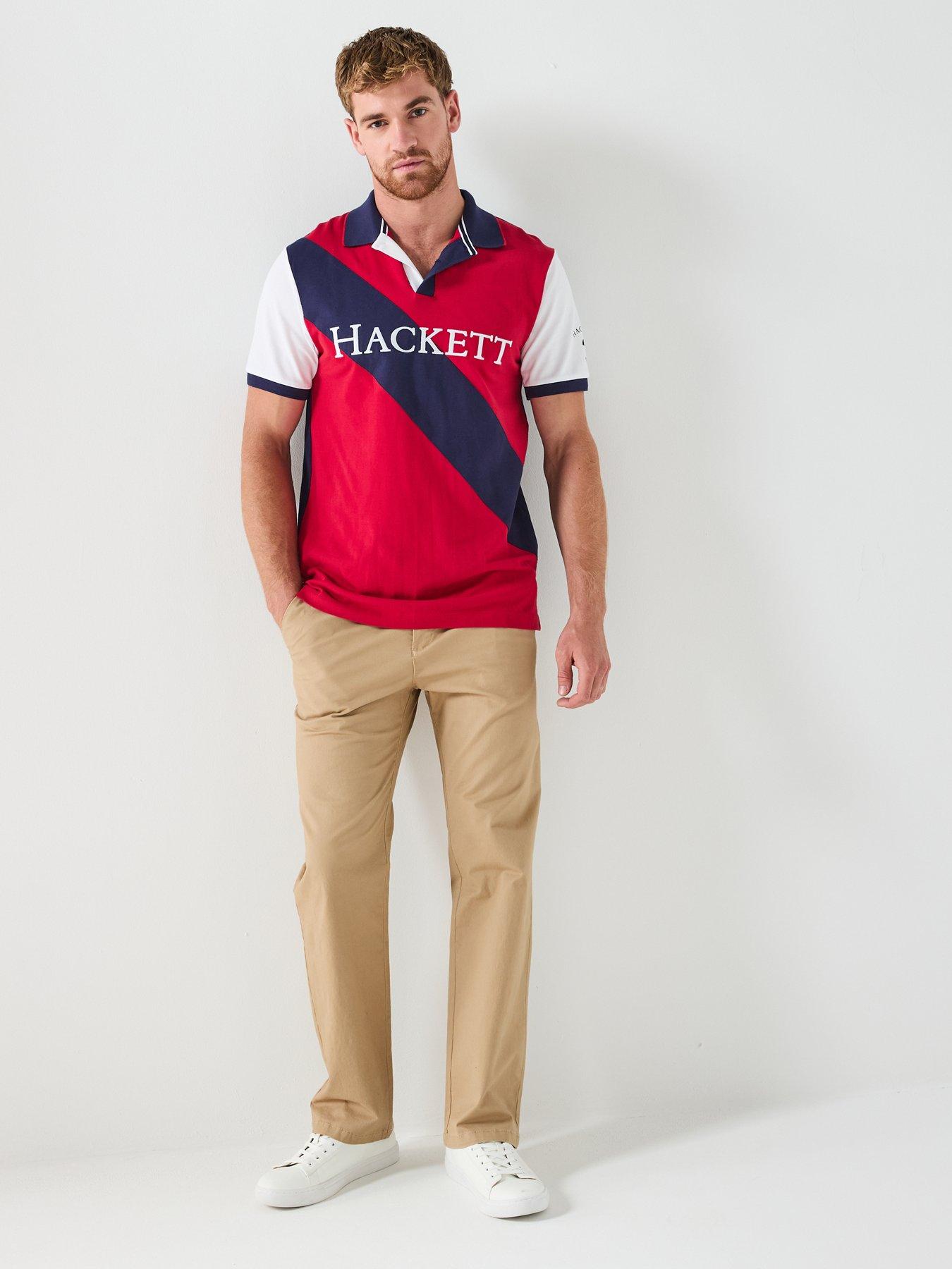 hackett-heritage-number-sash-short-sleeve-polo-shirt-redback
