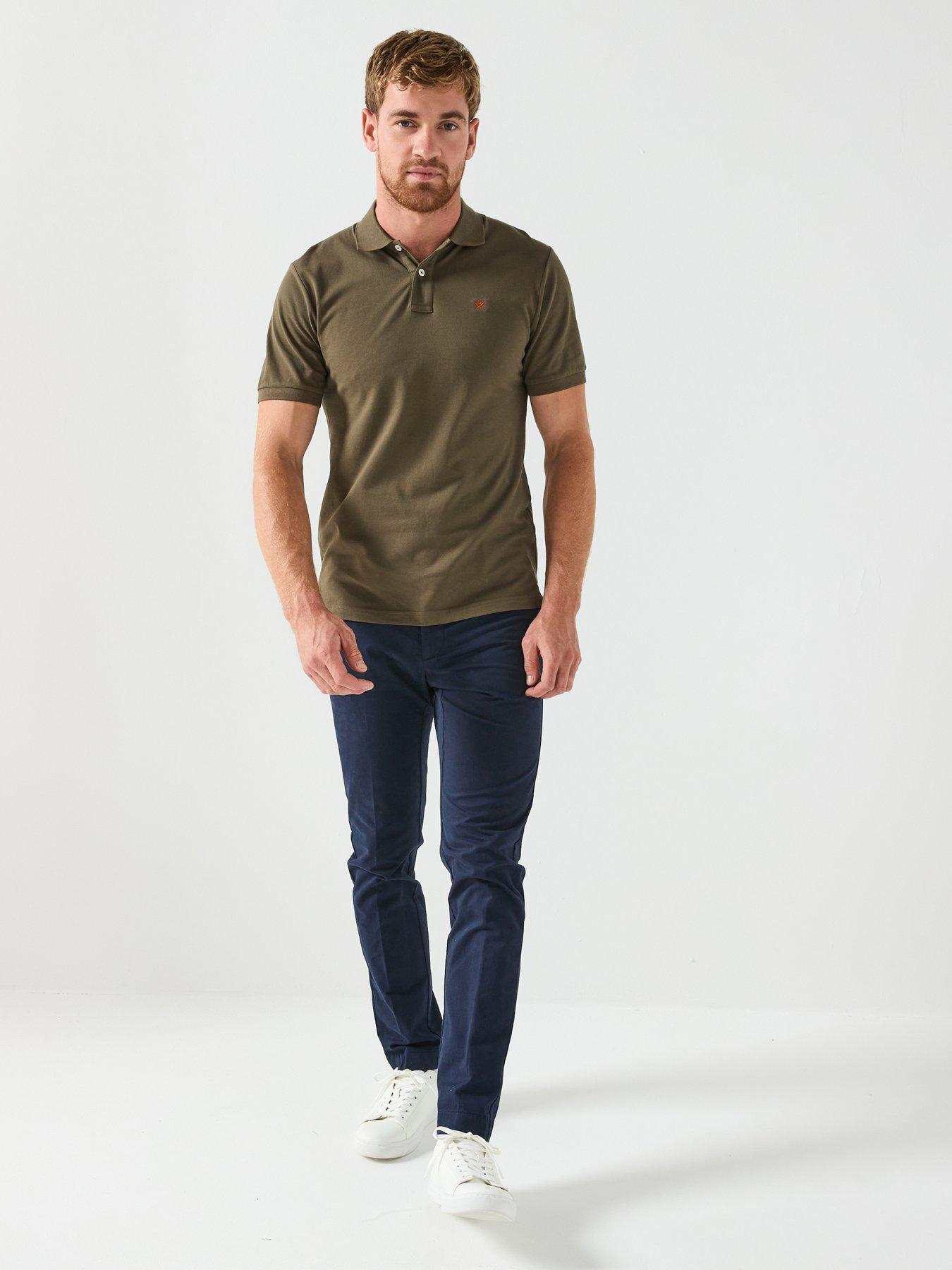 hackett-slim-fit-lest-chest-logo-polo-shirt-greenback