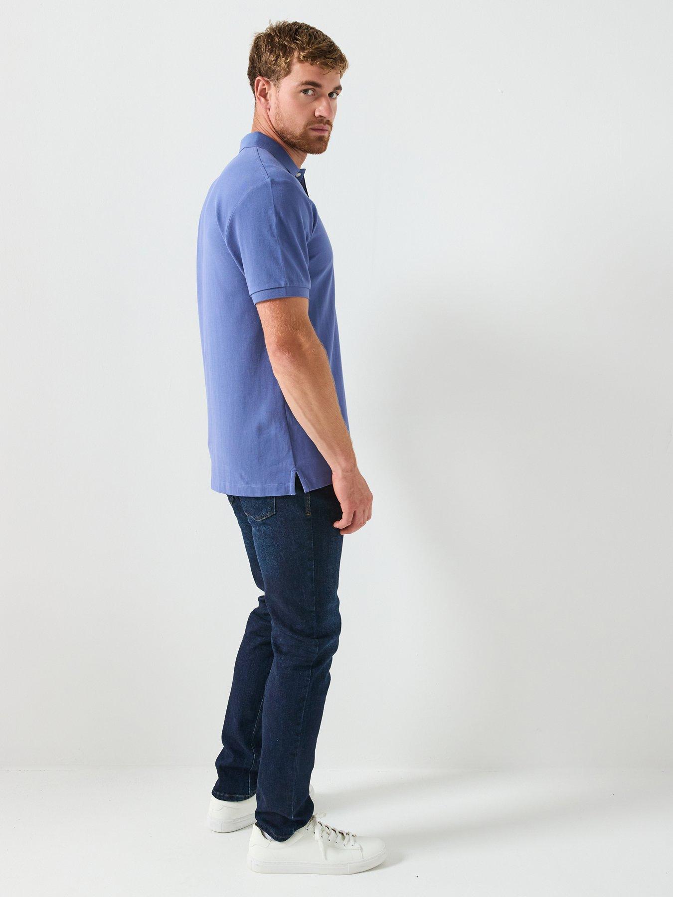 hackett-heritage-number-short-sleeve-polo-shirt-bluedetail