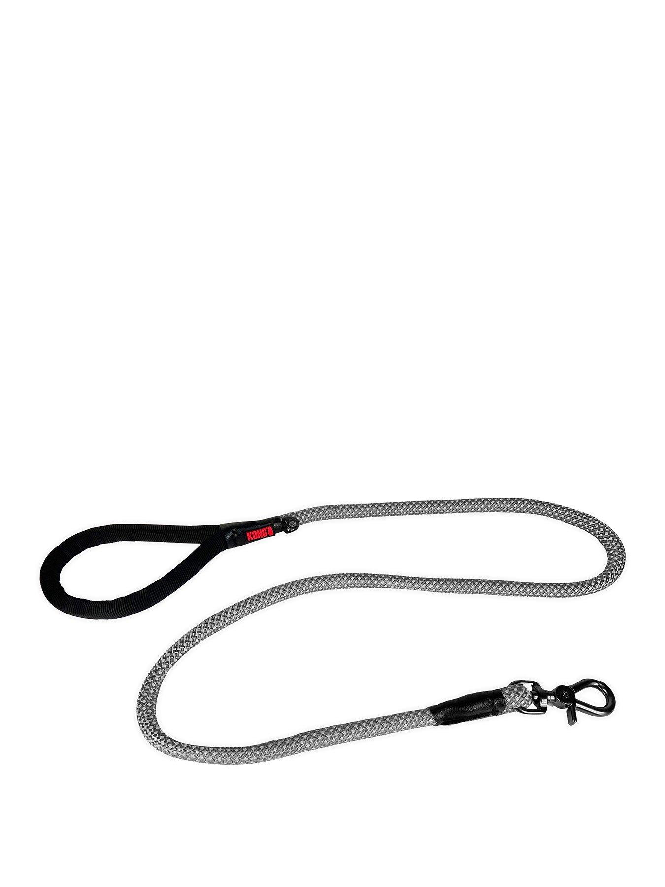 Image of Kong Rope Leash Grey S/M 1Cm D 1.5M L