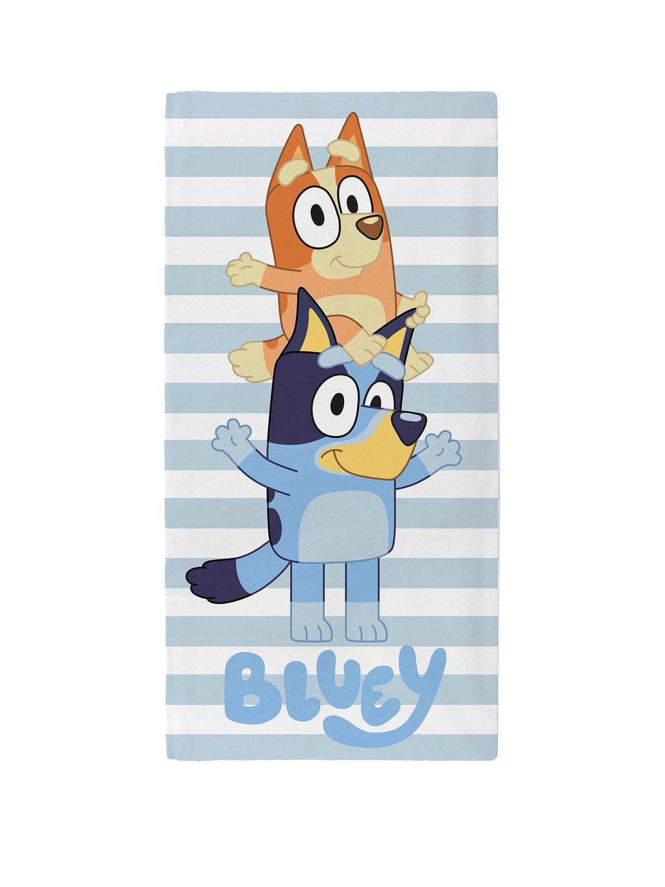 Bluey Bluey Piggyback 100% Cotton Ride Towel- 70x140cm