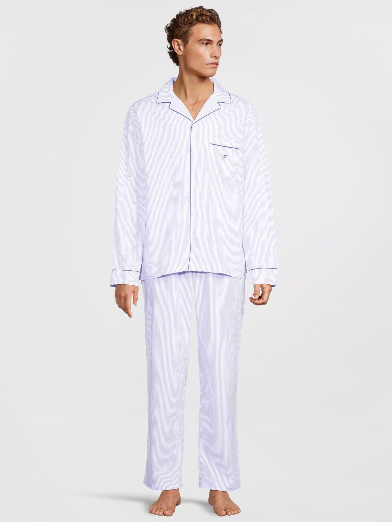 Hackett Striped Pyjama Set - Blue