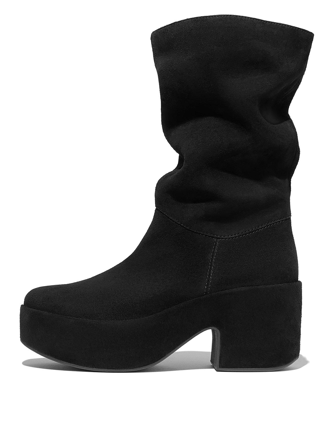 fitflop-platfforms-slouch-suede-heeled-short-boots-black