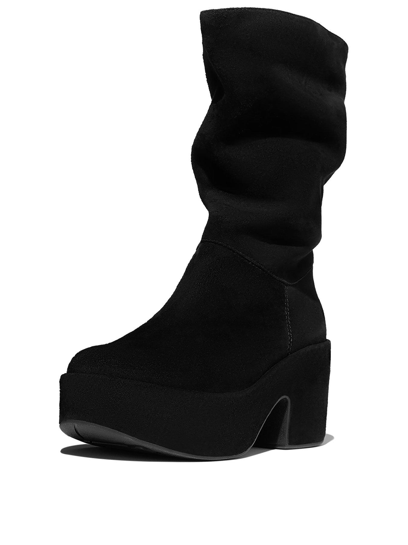 fitflop-platfforms-slouch-suede-heeled-short-boots-blackstillFront