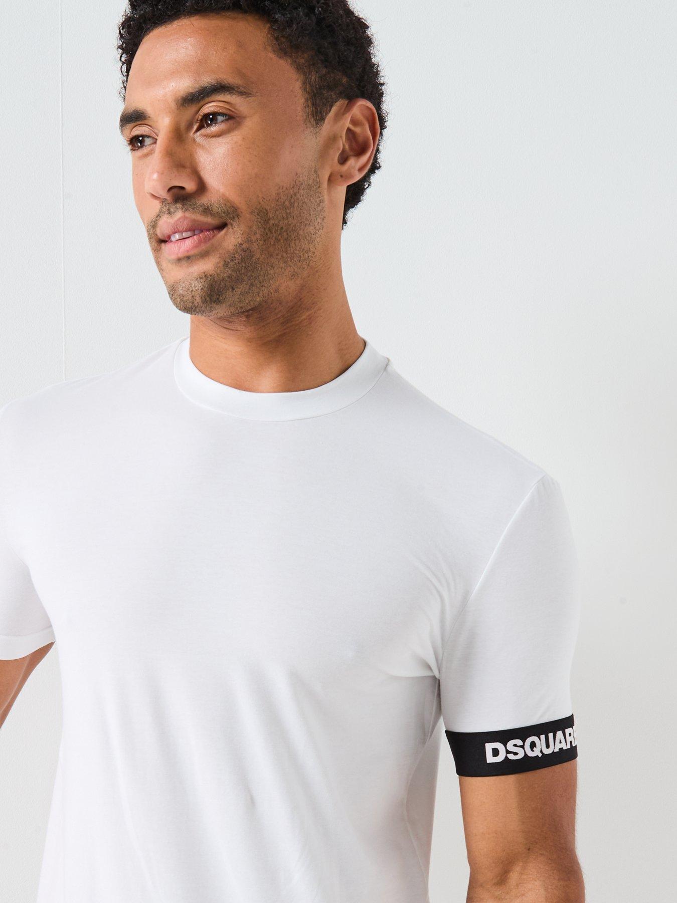 dsquared2-dsquared-logo-arm-band-short-sleeve-t-shirt-whiteoutfit