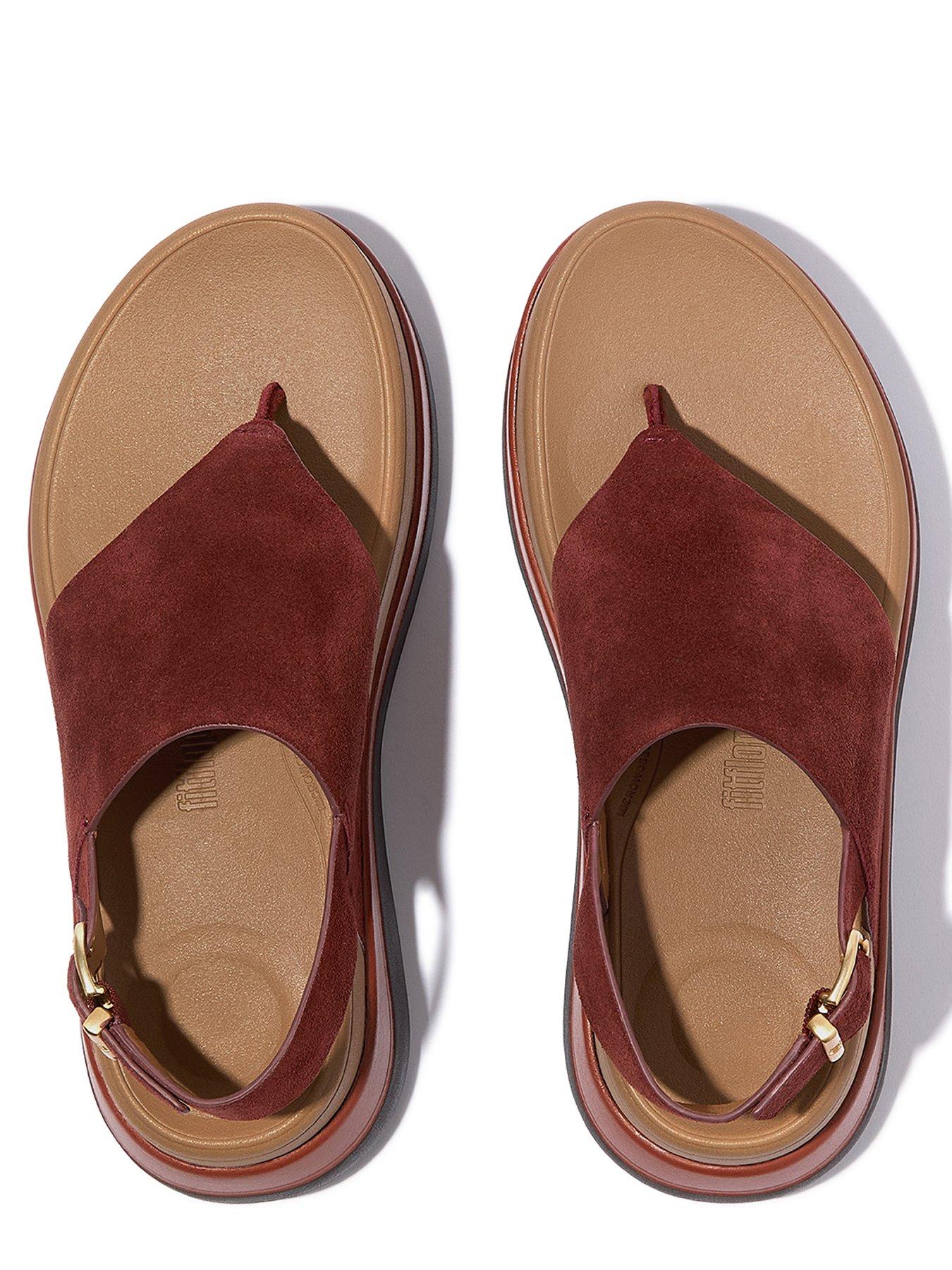 fitflop-f-mode-stack-suede-back-strap-toe-post-sandal-chocolateoutfit