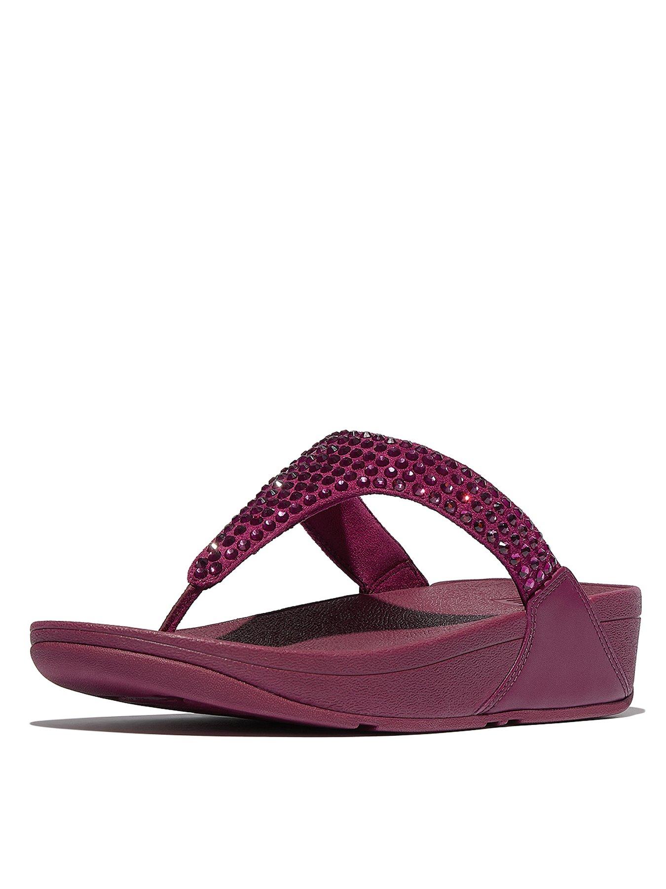 fitflop-lulu-maxi-crystal-toe-post-sandal-rubystillFront