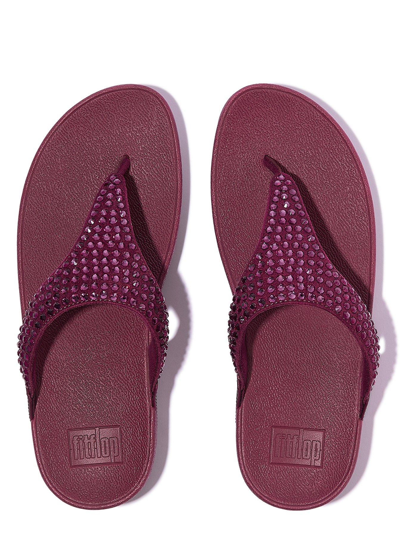 fitflop-lulu-maxi-crystal-toe-post-sandal-rubyoutfit