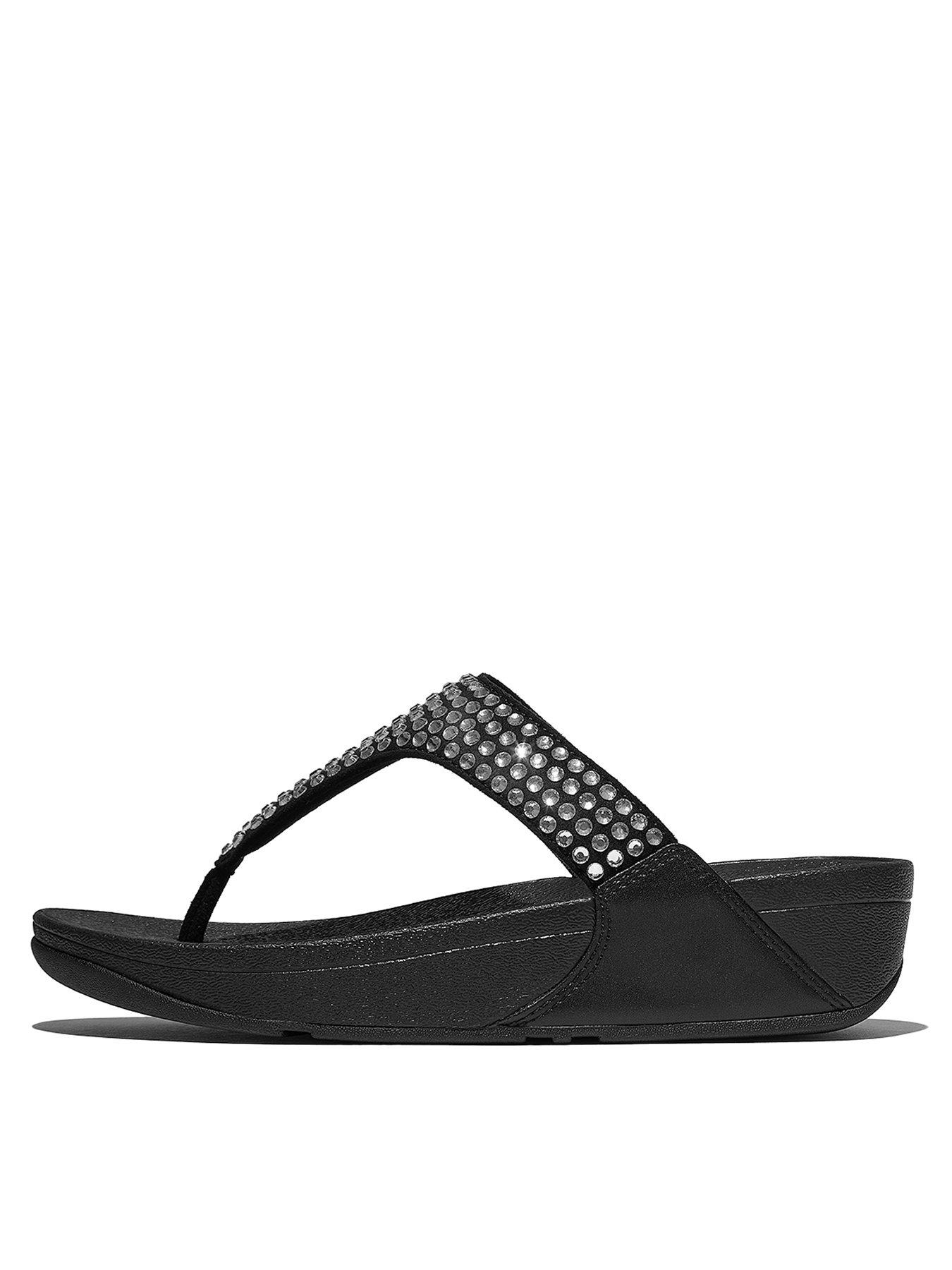 fitflop-lulu-maxi-crystal-toe-post-sandal-black